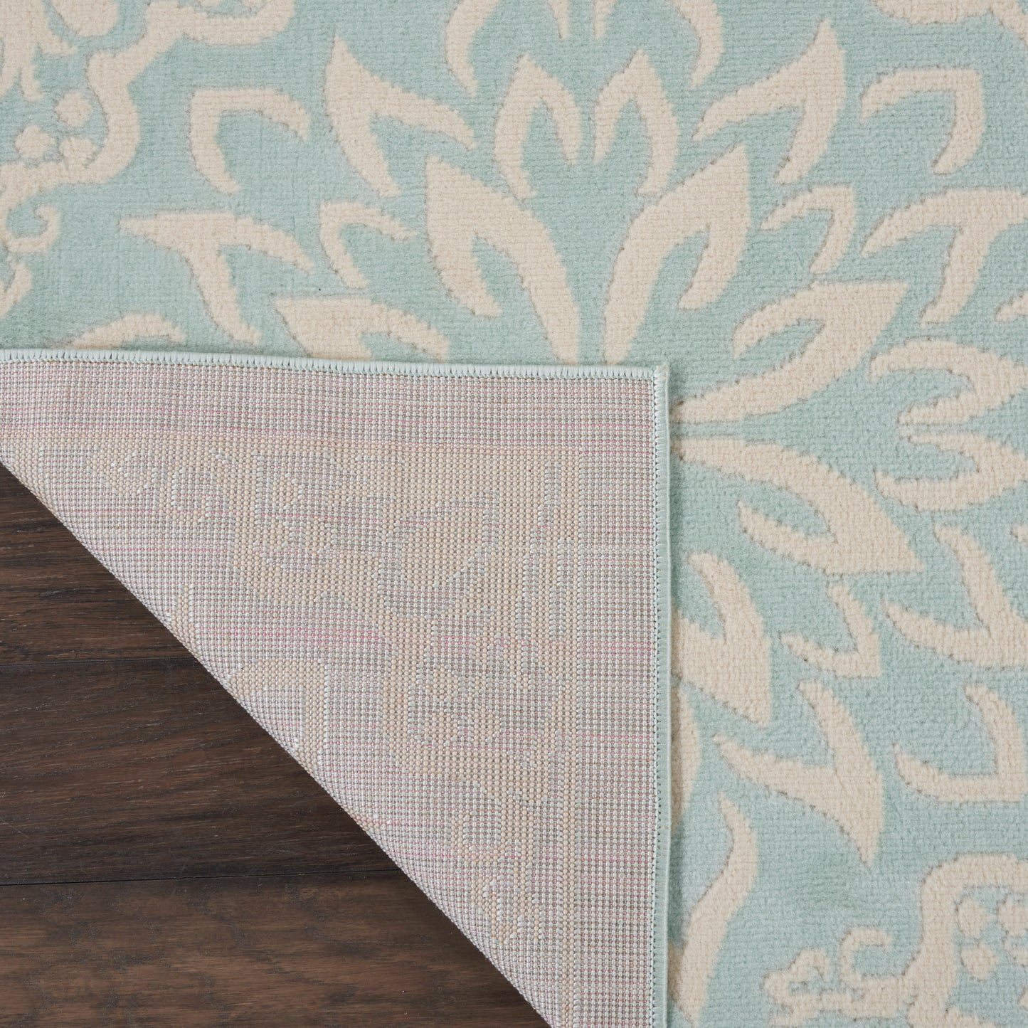 Nourison Jubilant 7'10" x 9'10" Ivory Green Farmhouse Indoor Rug