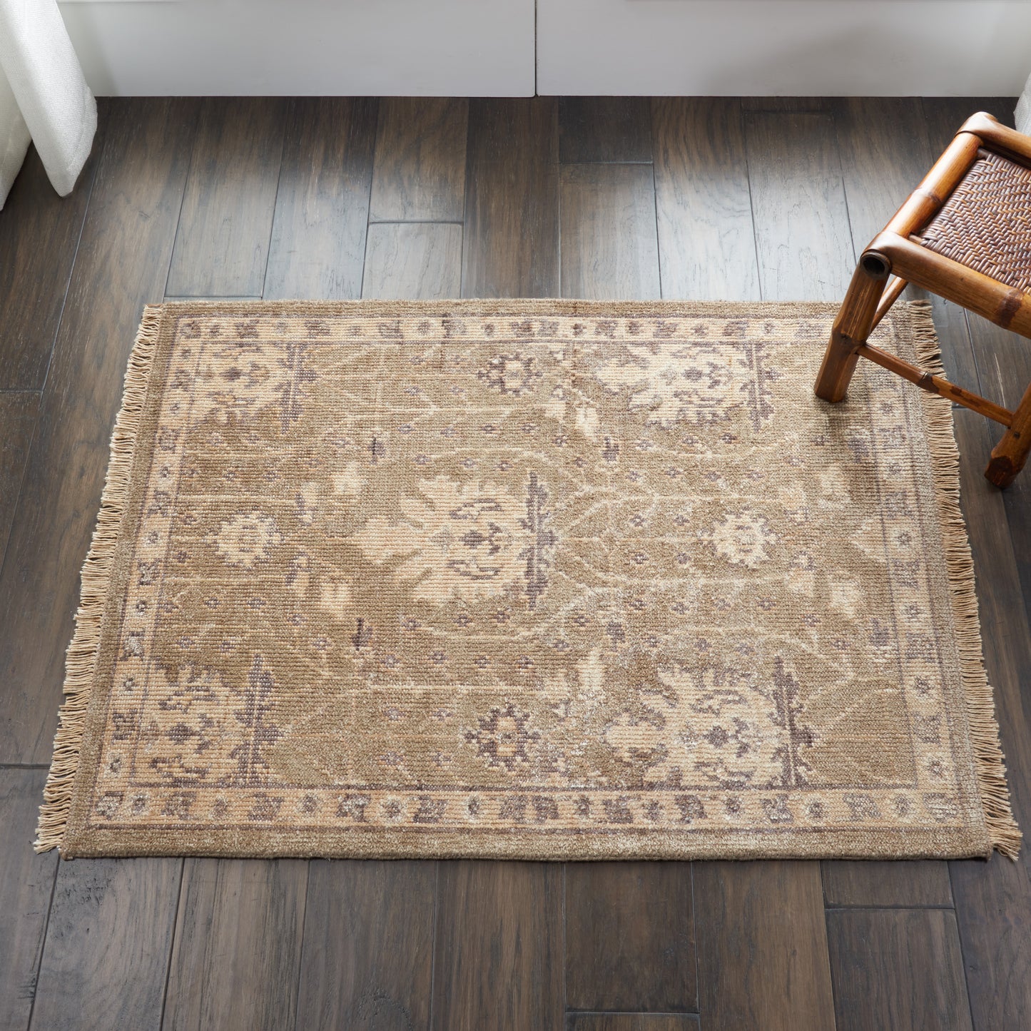 Nourison Aldora 2' x 3' Opal Grey Vintage Indoor Rug