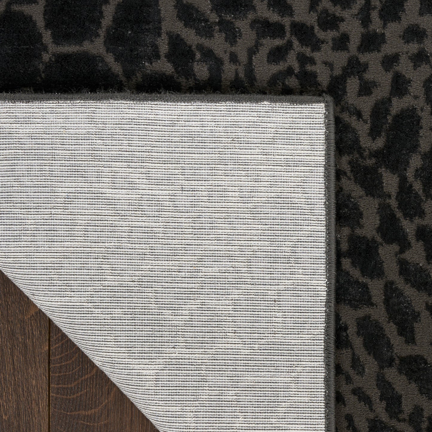 Nourison Desire 3'11" x 5'11" Charcoal Silver Modern Indoor Rug