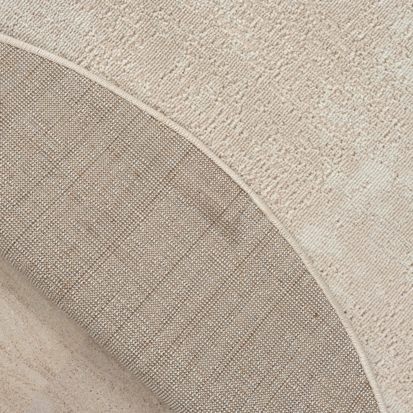 Nourison Serenity Home 8' x Round Ivory Modern Indoor Rug