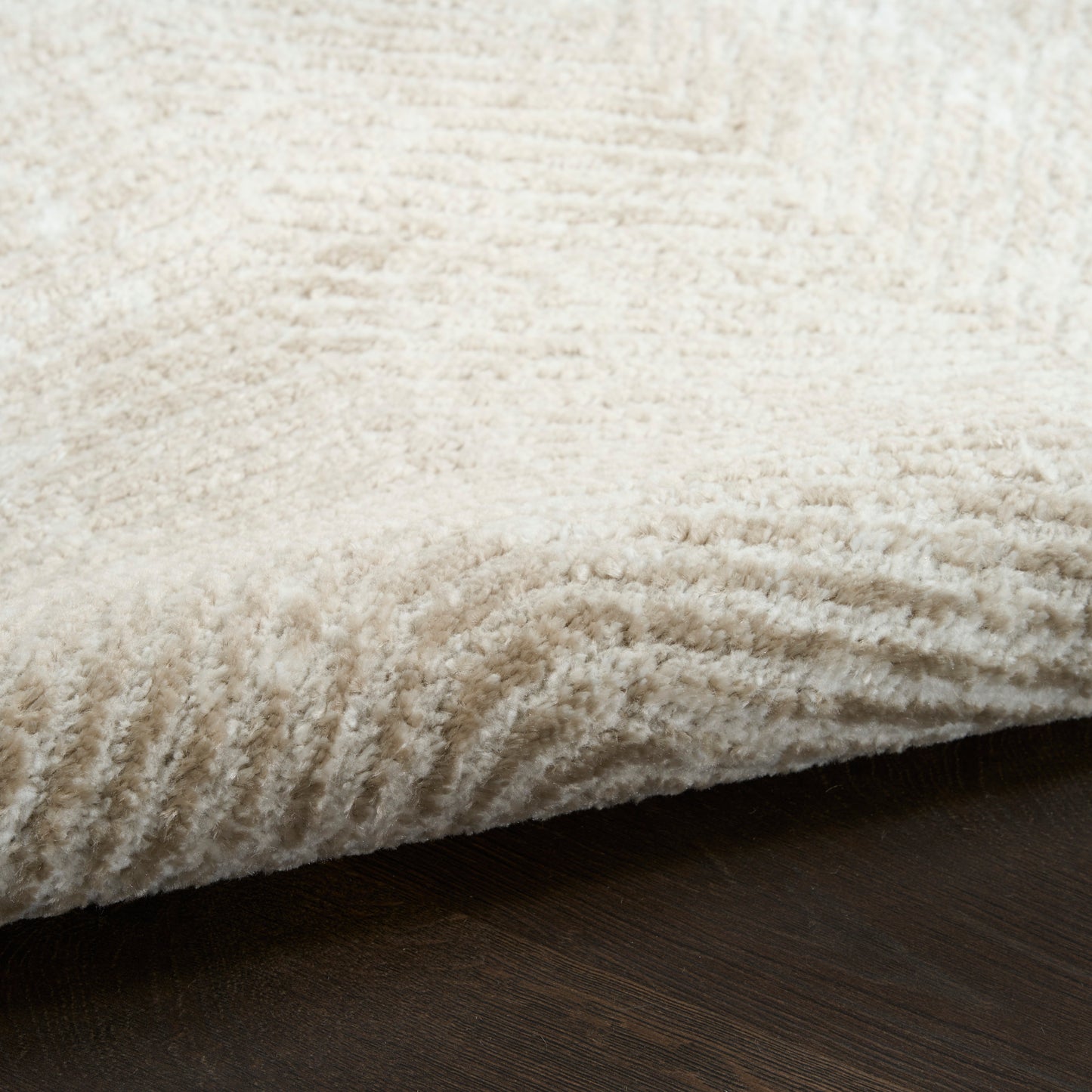 Nourison Dekor 2' x 4' Ivory Taupe Modern Indoor Rug