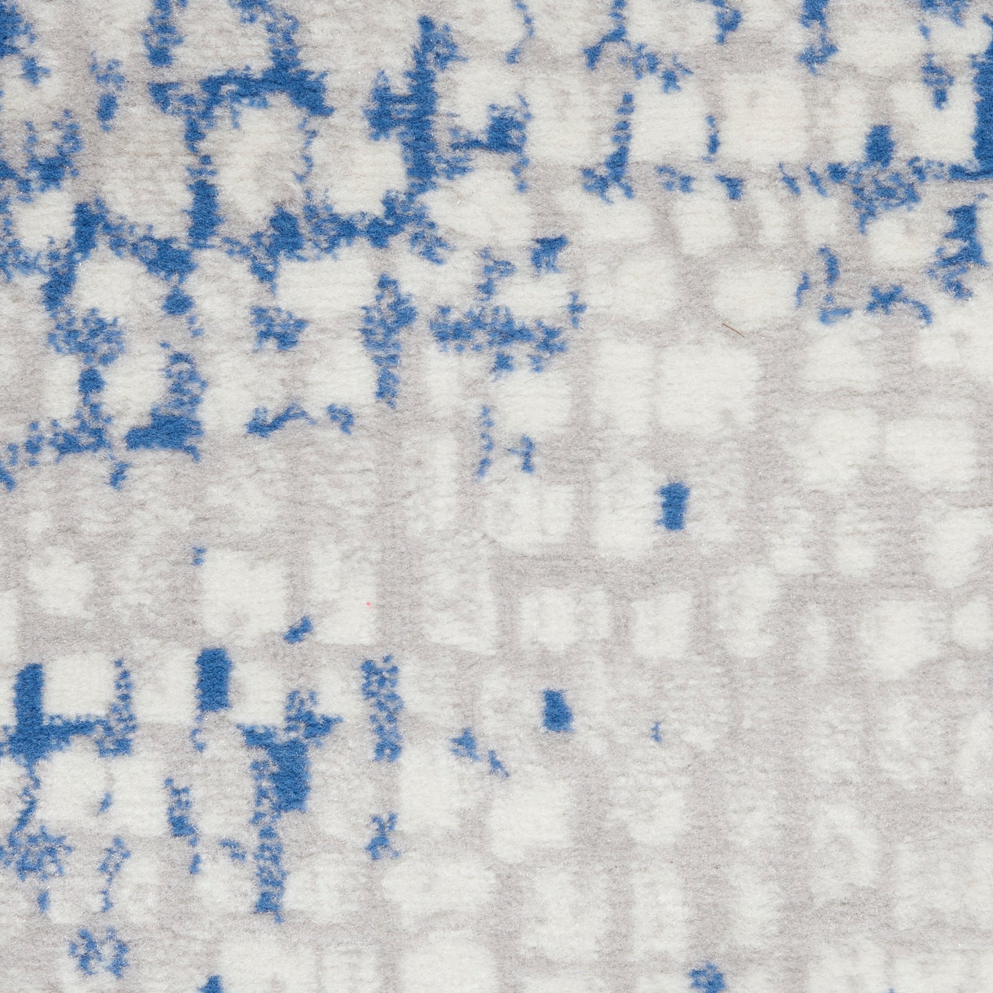 Nourison Whimsicle 3' x 5' Grey Blue Modern Indoor Rug