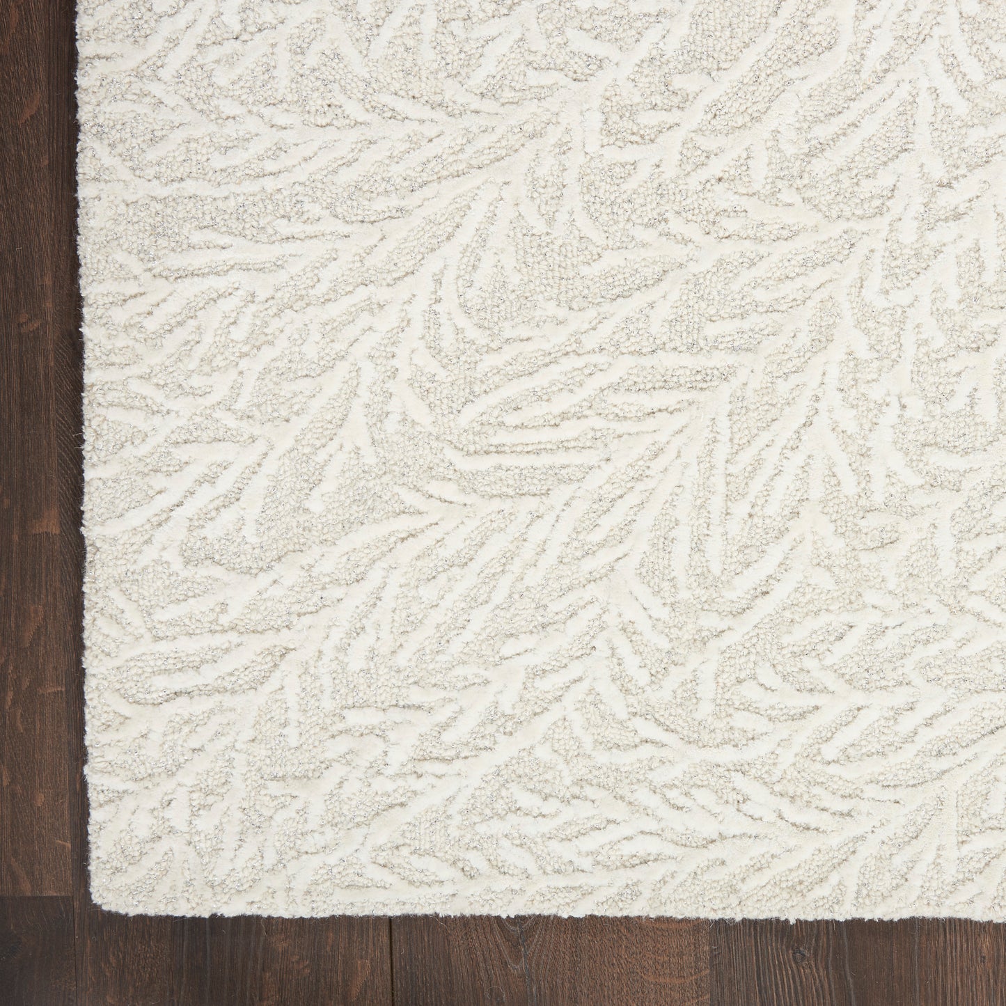 Michael Amini Ma30 Star 9'9" x 13'9" Ivory Modern Indoor Rug