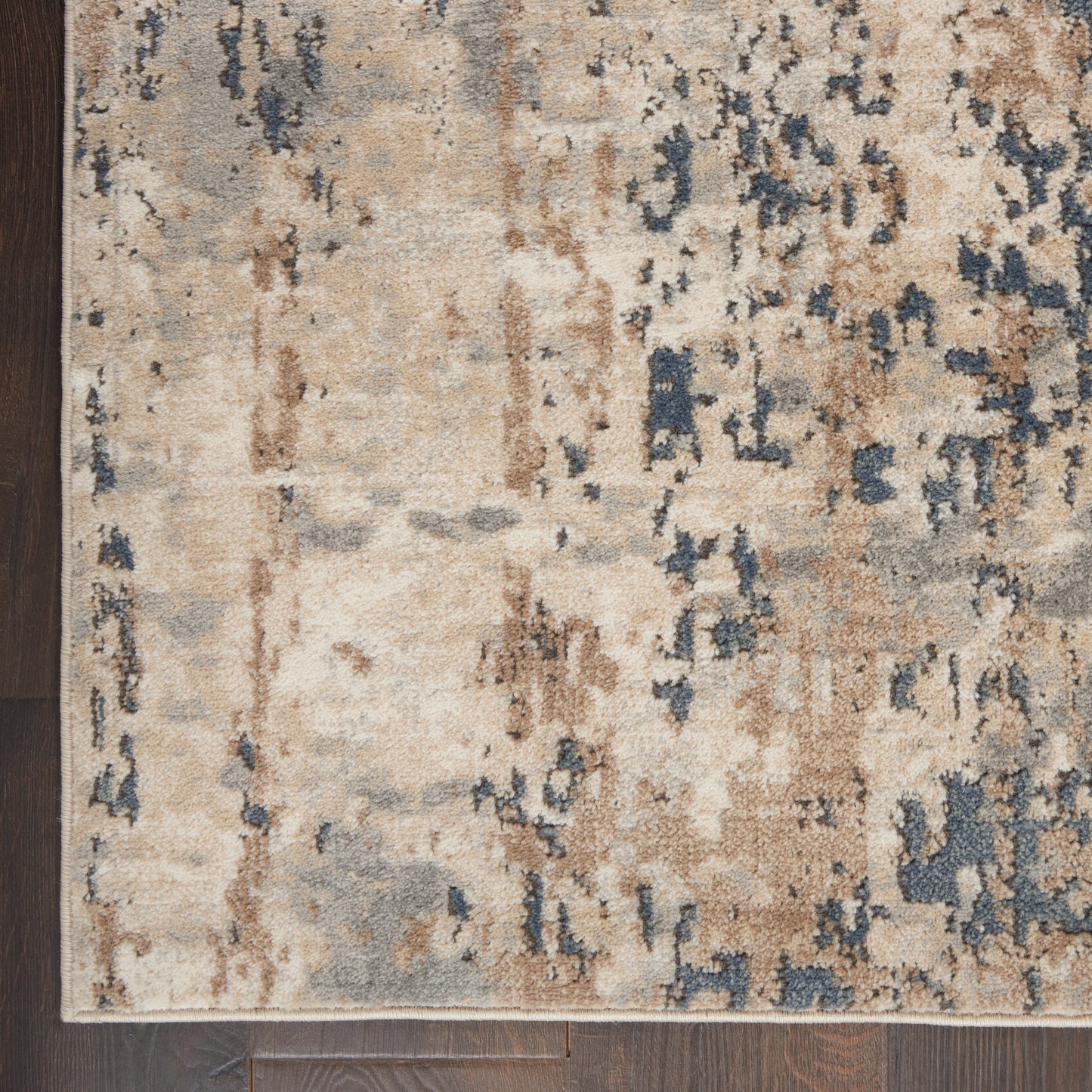 Nourison Quarry 5'3" x 7'3" Beige Grey Modern Indoor Rug