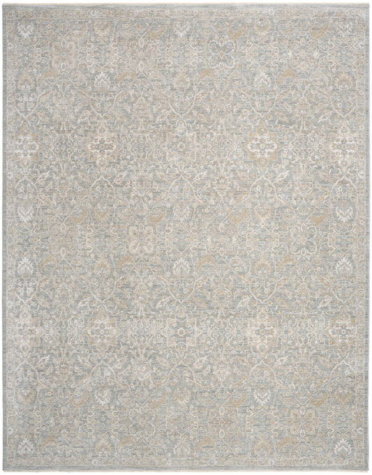 Nourison Envy 7'10" x 10'2" Blue Silver Vintage Indoor Rug
