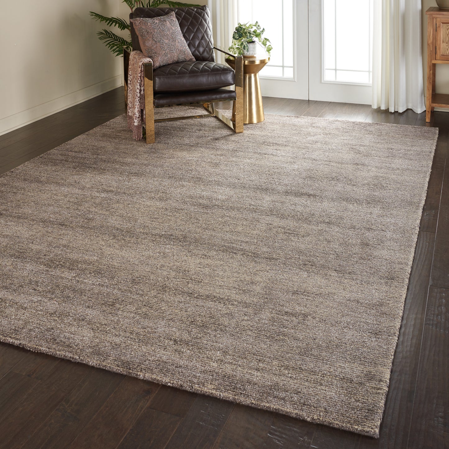 Nourison Weston 9'6" x 13' Charcoal Modern Indoor Rug