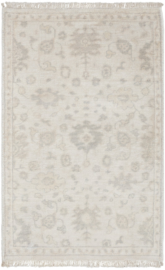 Nourison Aldora 2' x 3' Ivory Grey Vintage Indoor Rug
