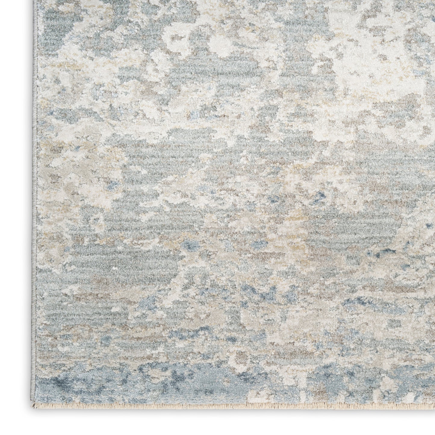 Nourison Envy 7'10" x 10'2" Blue Silver Modern Indoor Rug