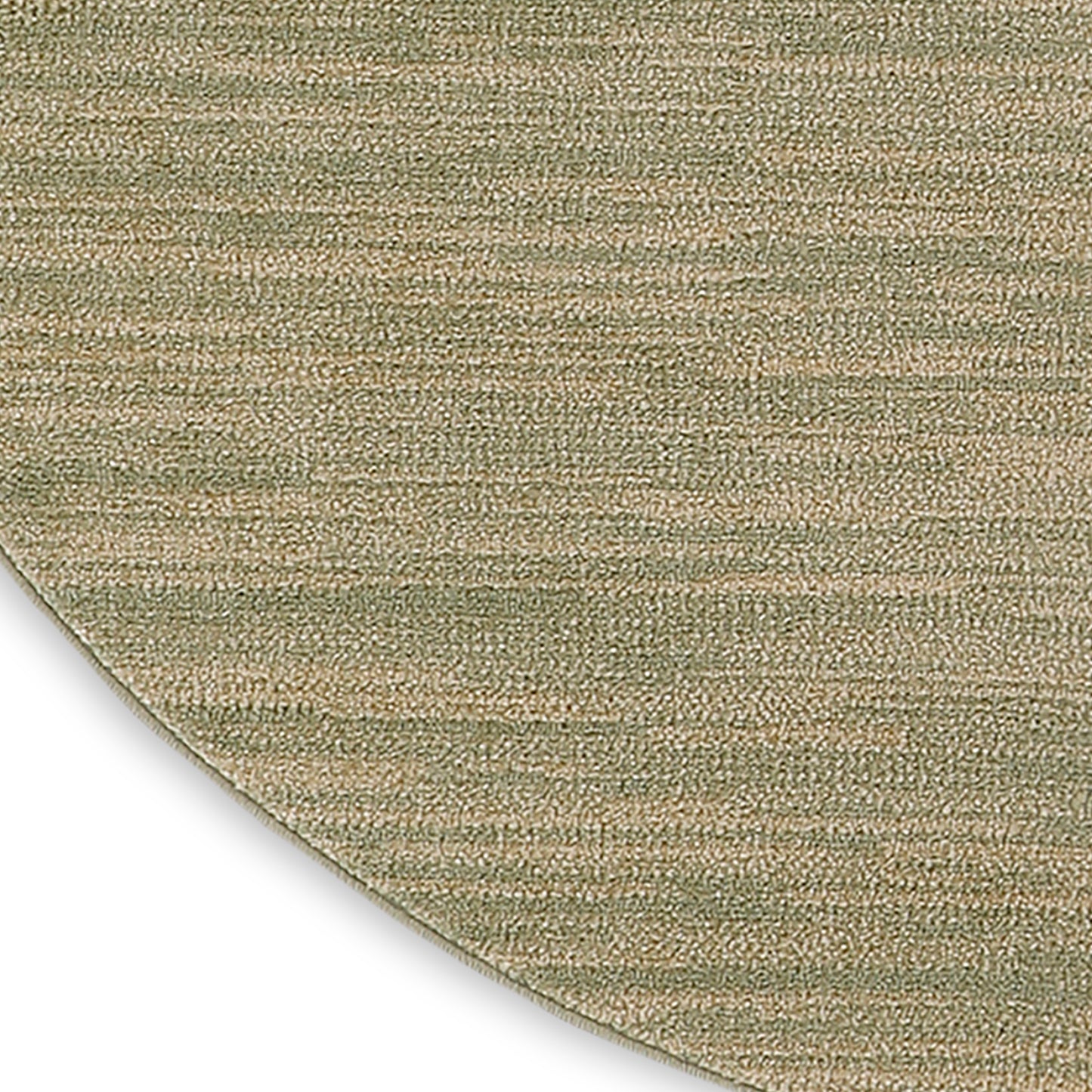 Nourison Nourison Essentials 6' x Round Green Gold Outdoor Rug