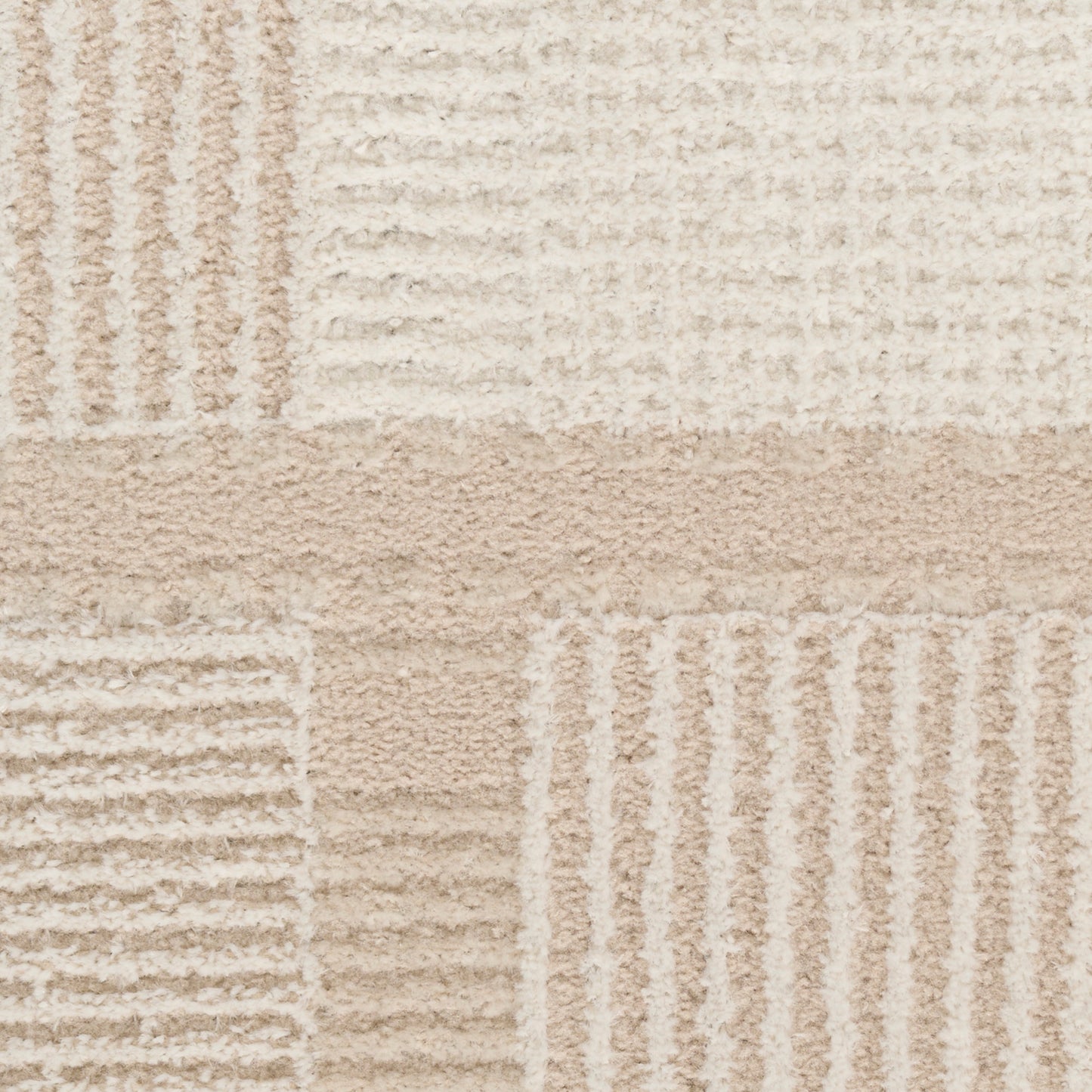 Nourison Nordic 5' x 7' Ivory Taupe Modern Indoor Rug