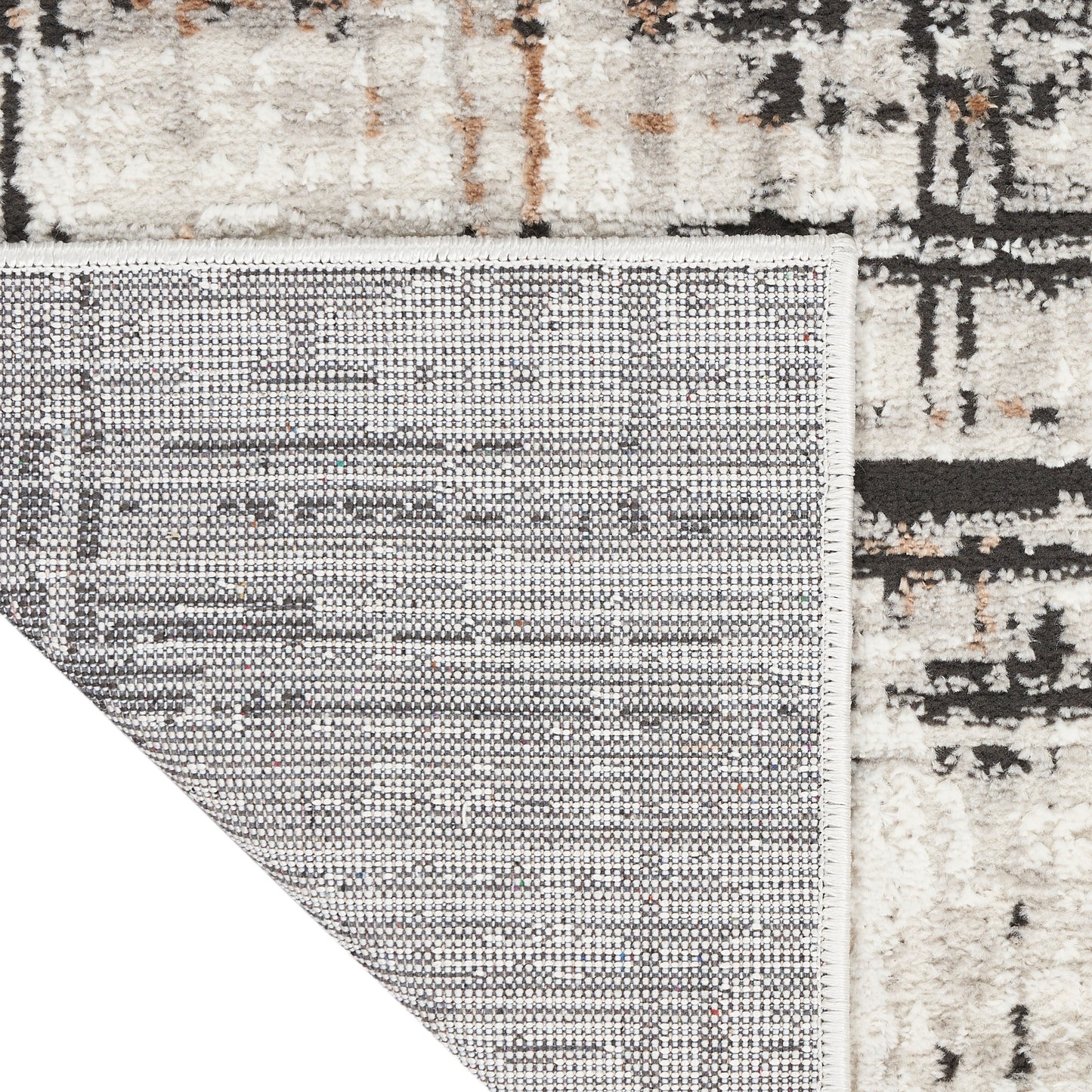 Calvin Klein Captivating 3'2" x 5' Ivory Multicolor Modern Indoor Rug