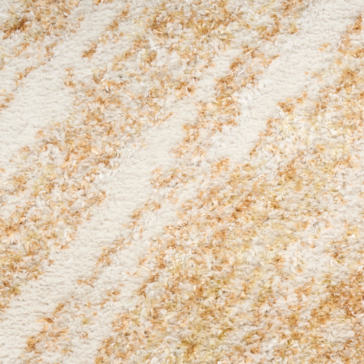 Nourison Ambiance 5'3" x 7'3" Ivory Gold Modern Indoor Rug