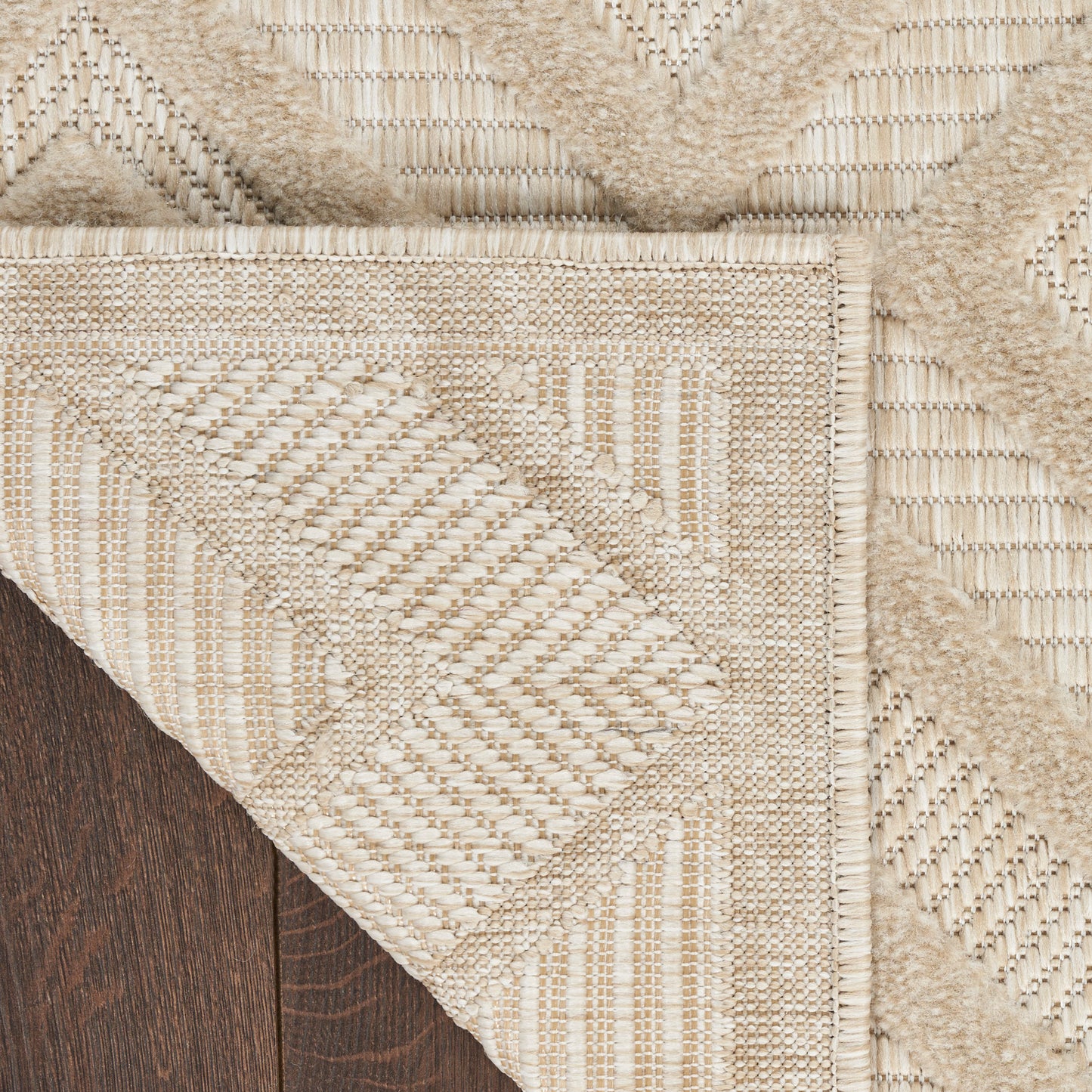 Nourison Versatile 9' x 12' Cream Modern Rug