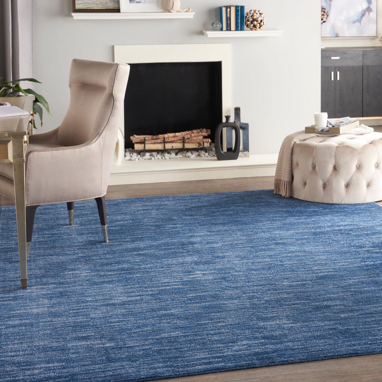 Nourison Nourison Essentials 8' x 11' Navy Blue Outdoor Rug