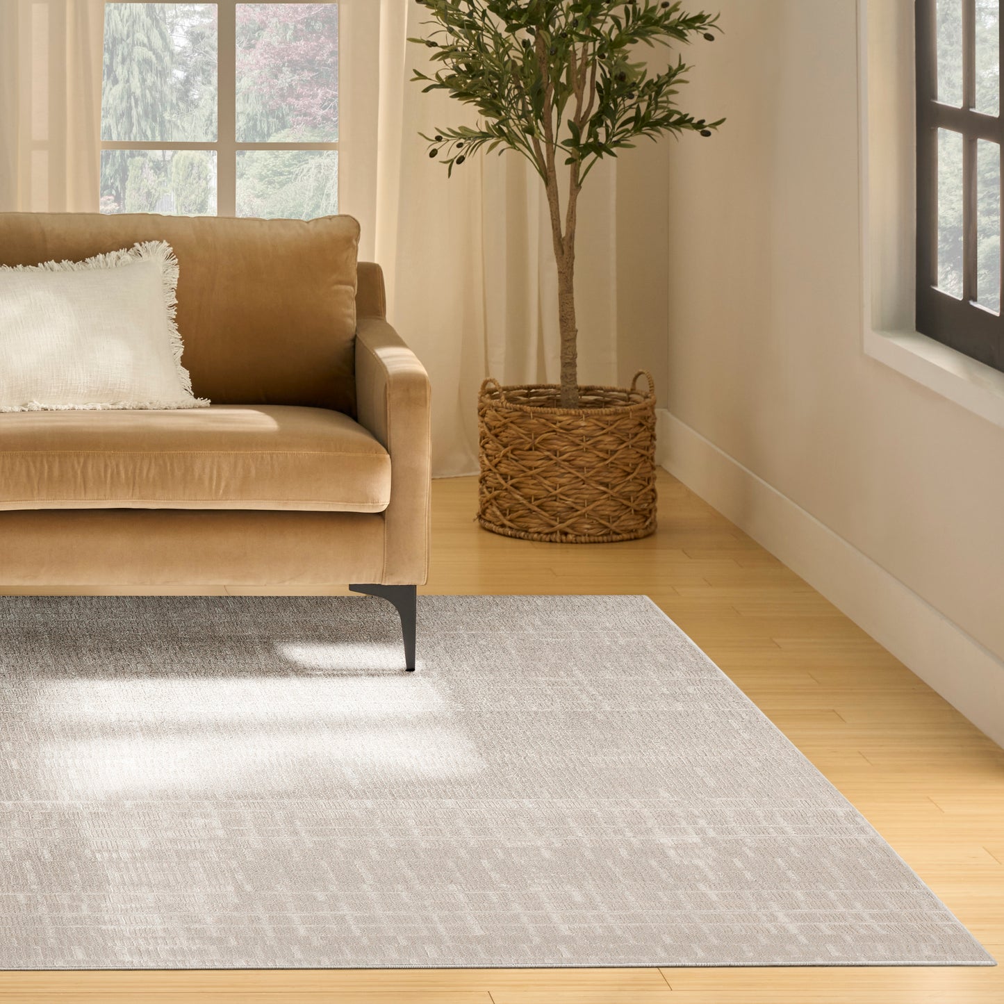 Nourison Nordic 8' x 10' Ivory Modern Indoor Rug