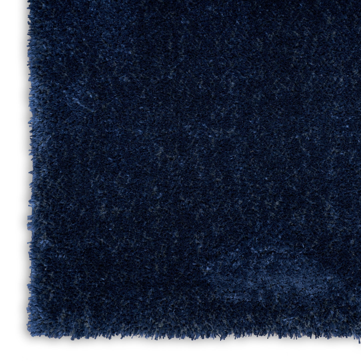 Nourison Pacific Shag 7'10" x 9'10" Navy Shag Indoor Rug