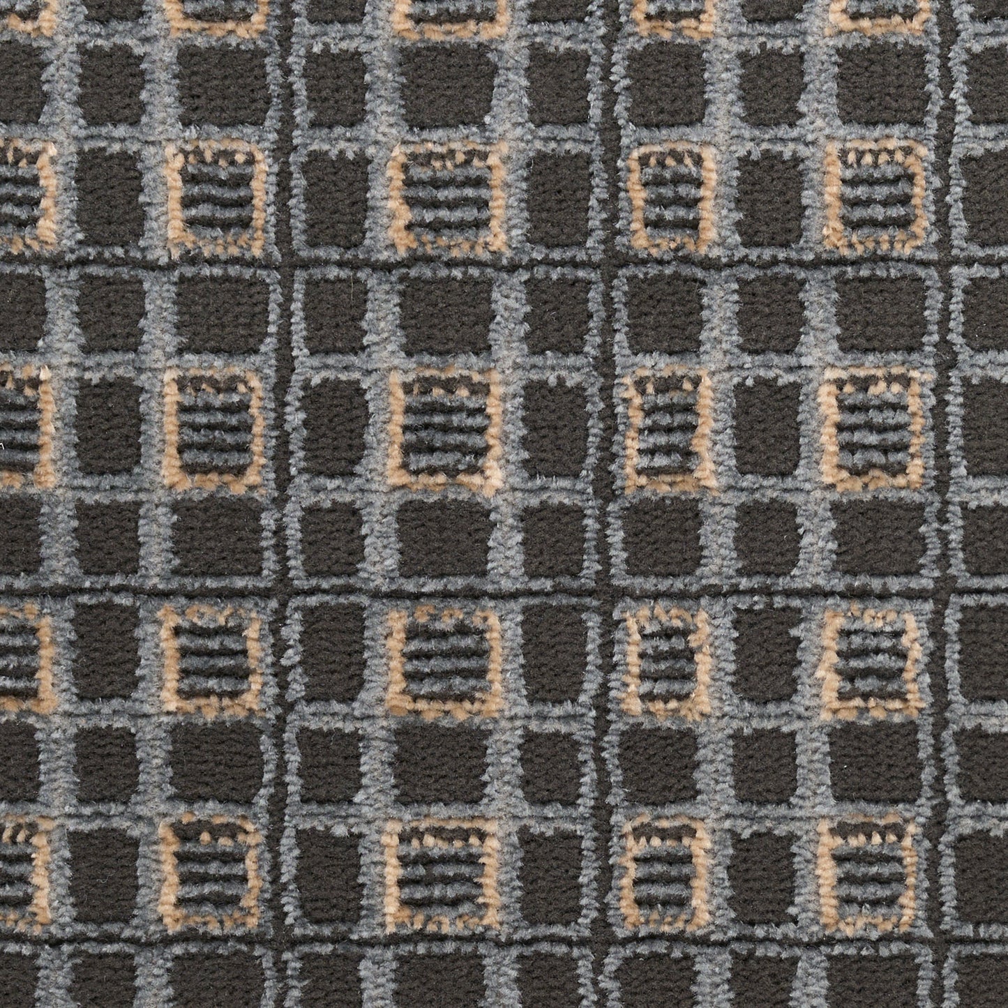 Nourison Nordic 5' x 7' Black Taupe Modern Indoor Rug