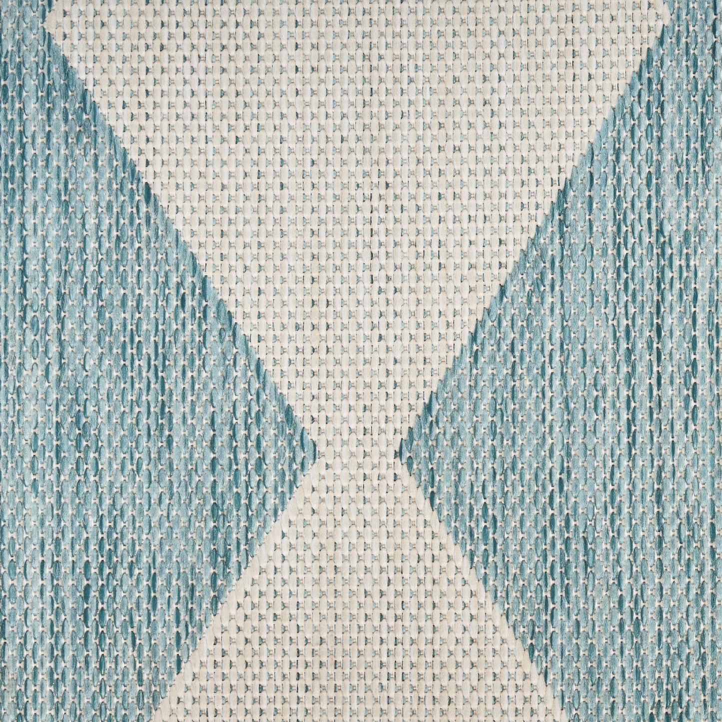 Nourison Positano 8' x 10' Aqua Modern Rug