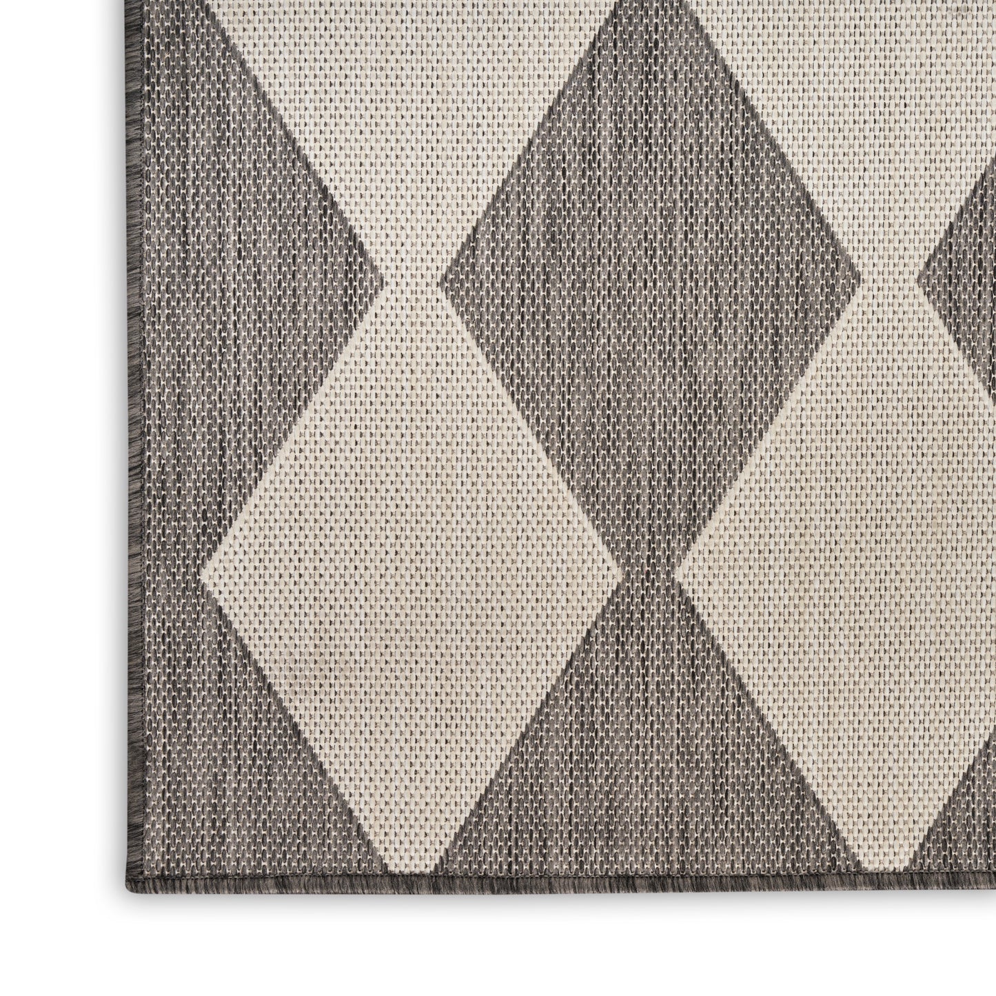 Nourison Positano 5' x 7' Charcoal Modern Rug