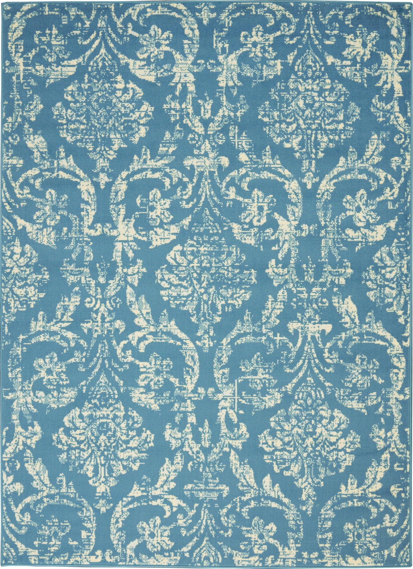 Nourison Jubilant 4' x 6' Blue Vintage Indoor Rug