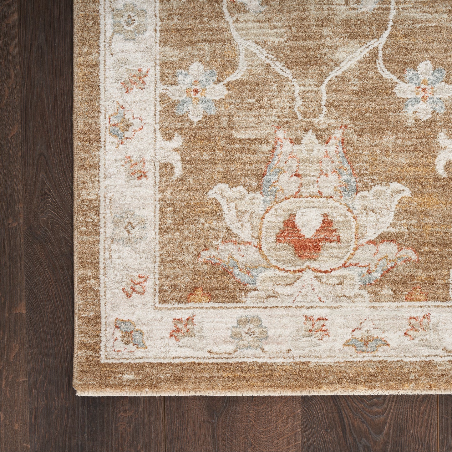 Nourison Infinite 5'3" x 7'8" Mocha Vintage Indoor Rug