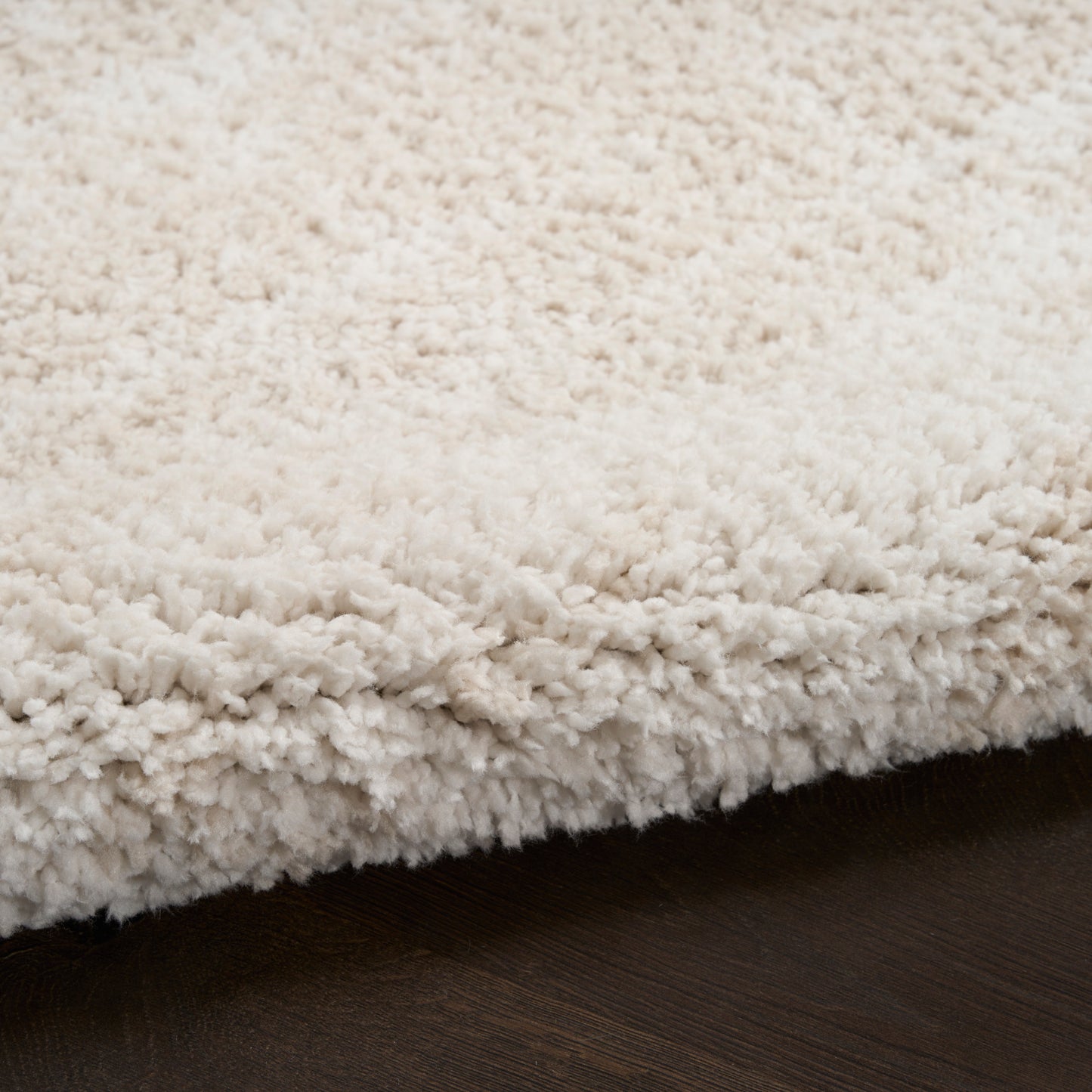 Nourison Modern Shag 3'11" x 5'11" Ivory Beige Modern Indoor Rug
