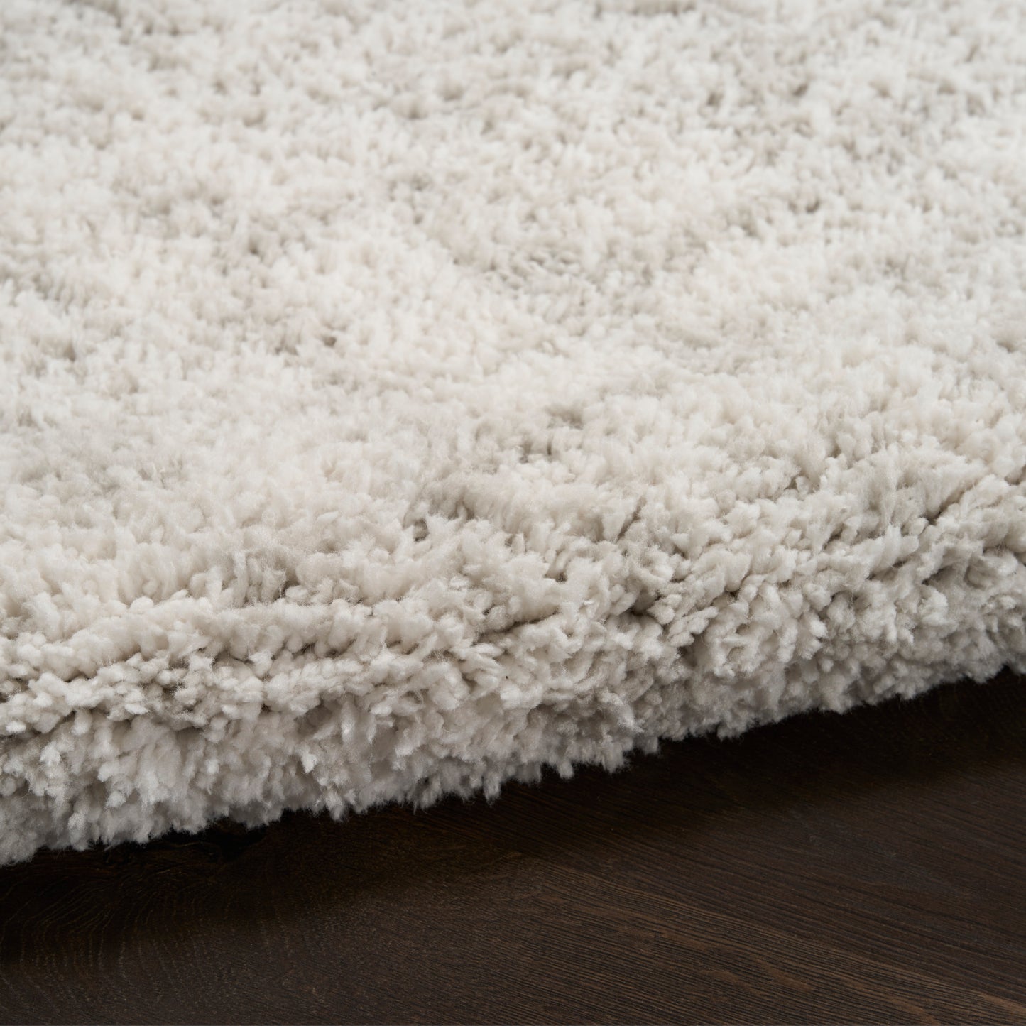 Nourison Modern Shag 3'11" x 5'11" Ivory Grey Modern Indoor Rug