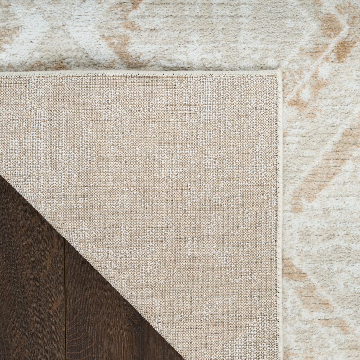 Nourison Dekor 2' x 4' Ivory Beige Modern Indoor Rug