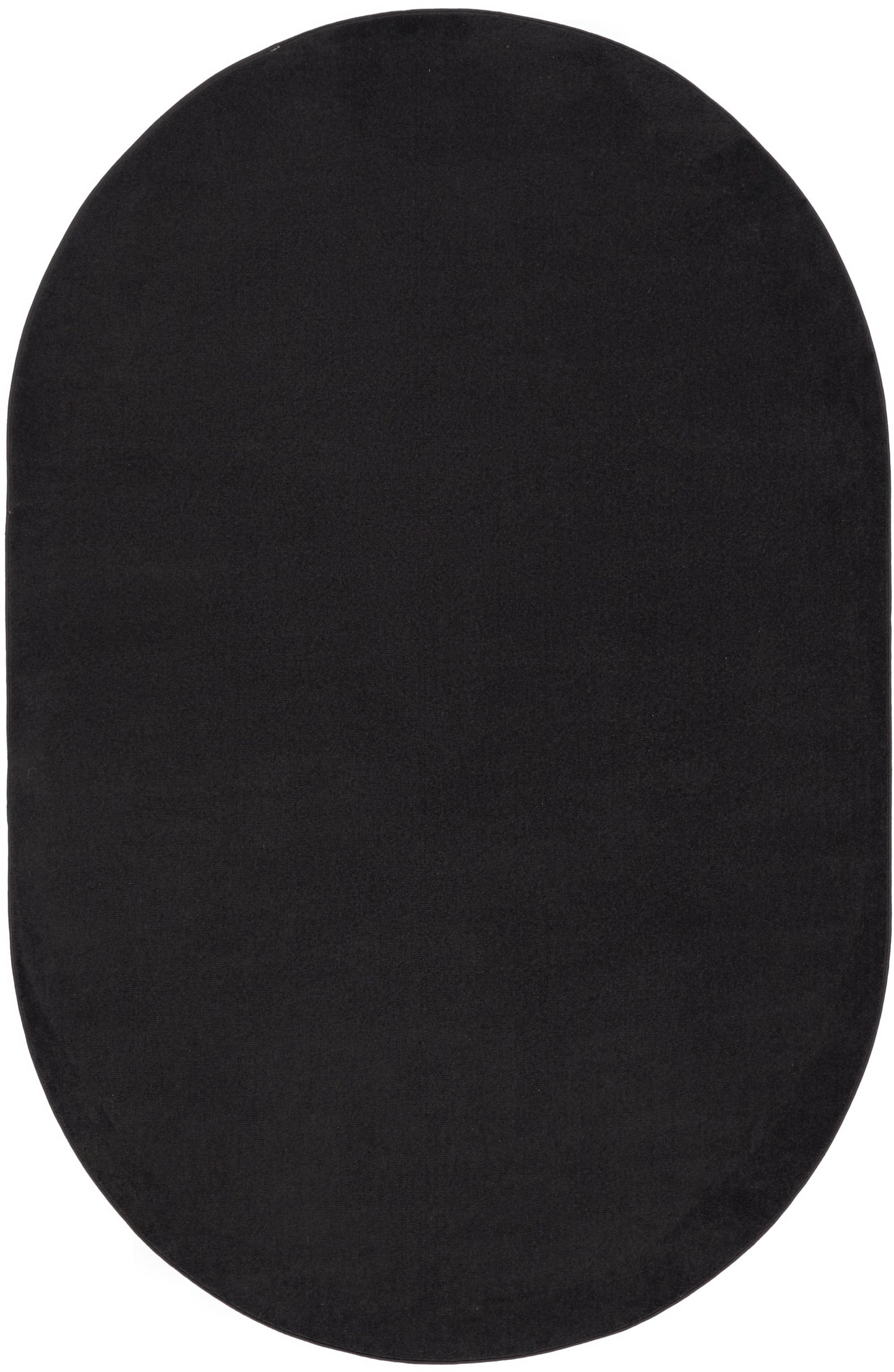 Nourison Nourison Essentials 6' x 9' Oval Black Outdoor Rug