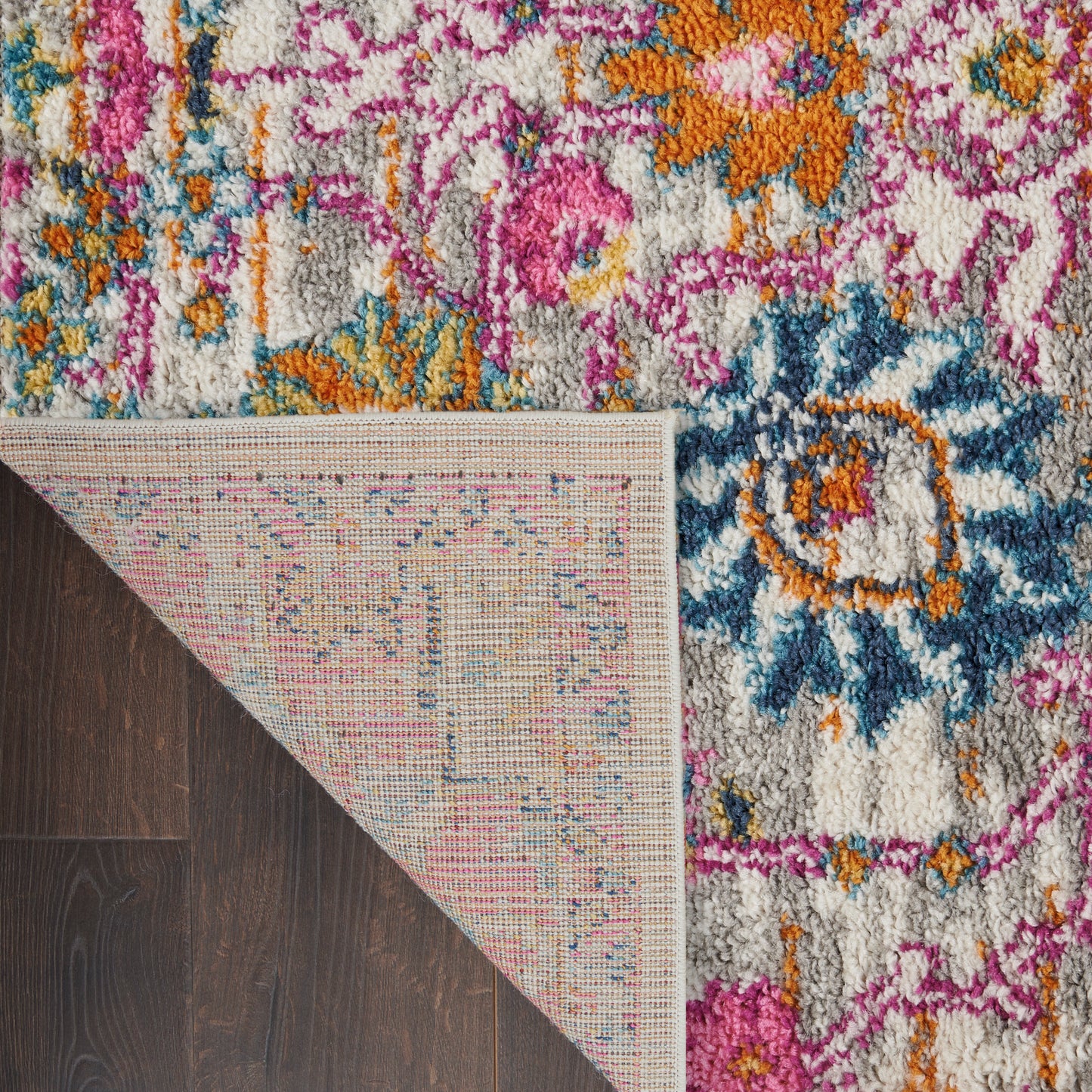 Nourison Passion 1'10" x 2'10" Silver Bohemian Indoor Rug