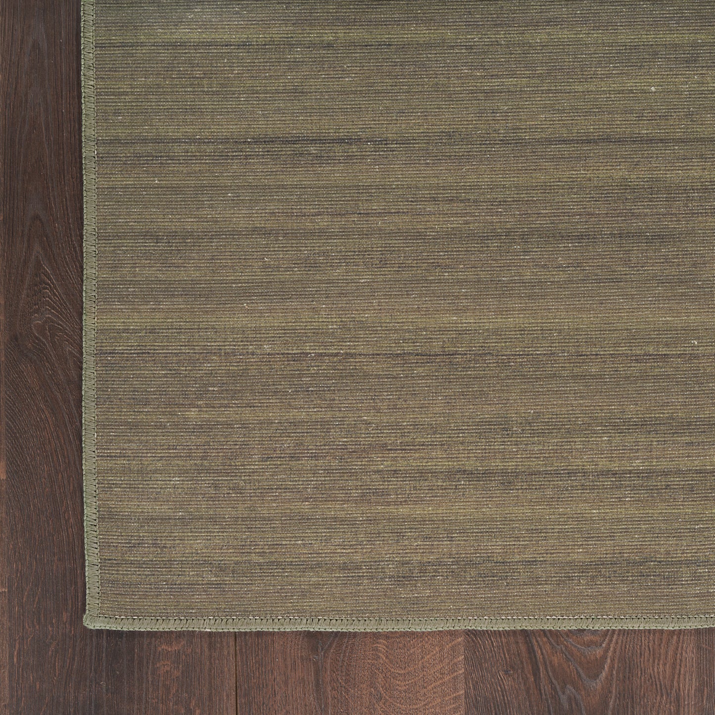 Nourison Washable Essentials 4' x 6' Green Modern Indoor Rug