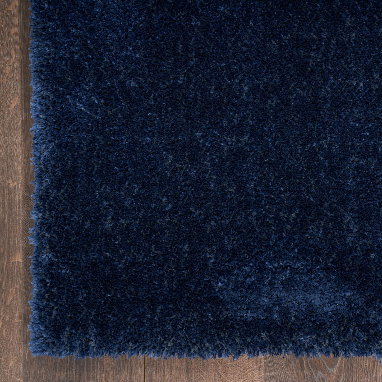 Nourison Pacific Shag 5'3" x 7'3" Navy Shag Indoor Rug