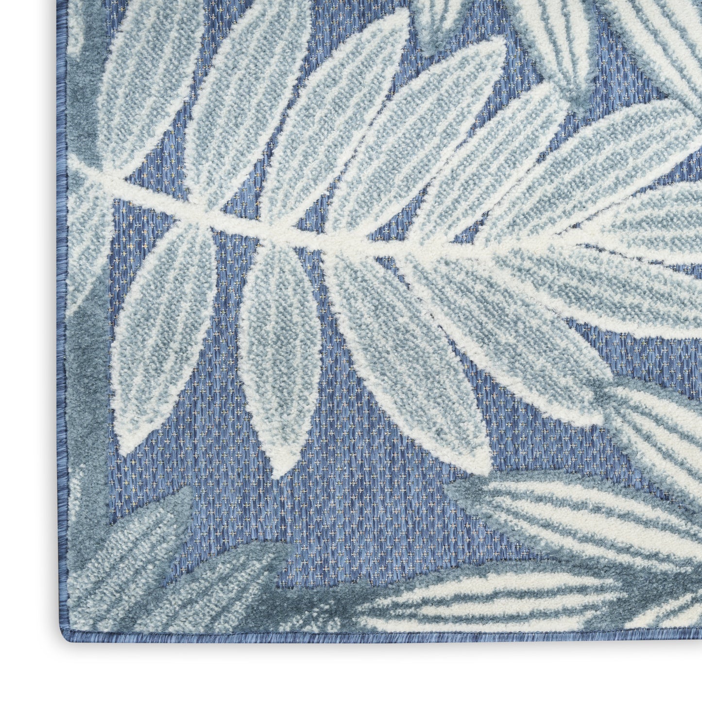 Nourison Aloha 9' x 12' Blue Modern Rug