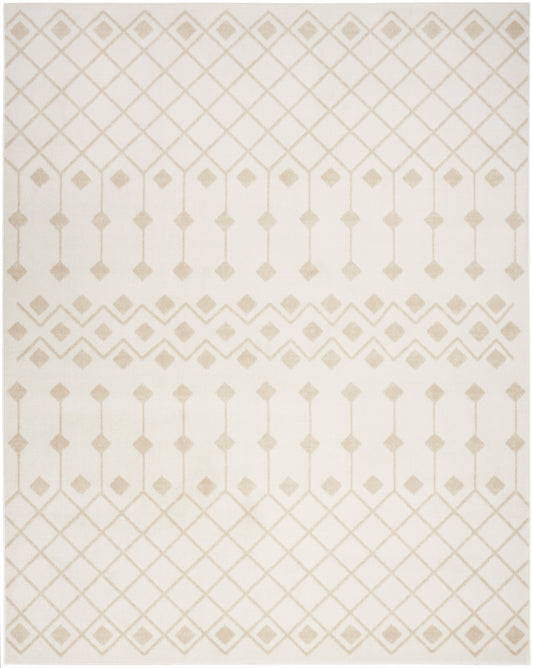 Nourison Grafix 5'3" x 7'3" Ivory Beige Bohemian Indoor Rug