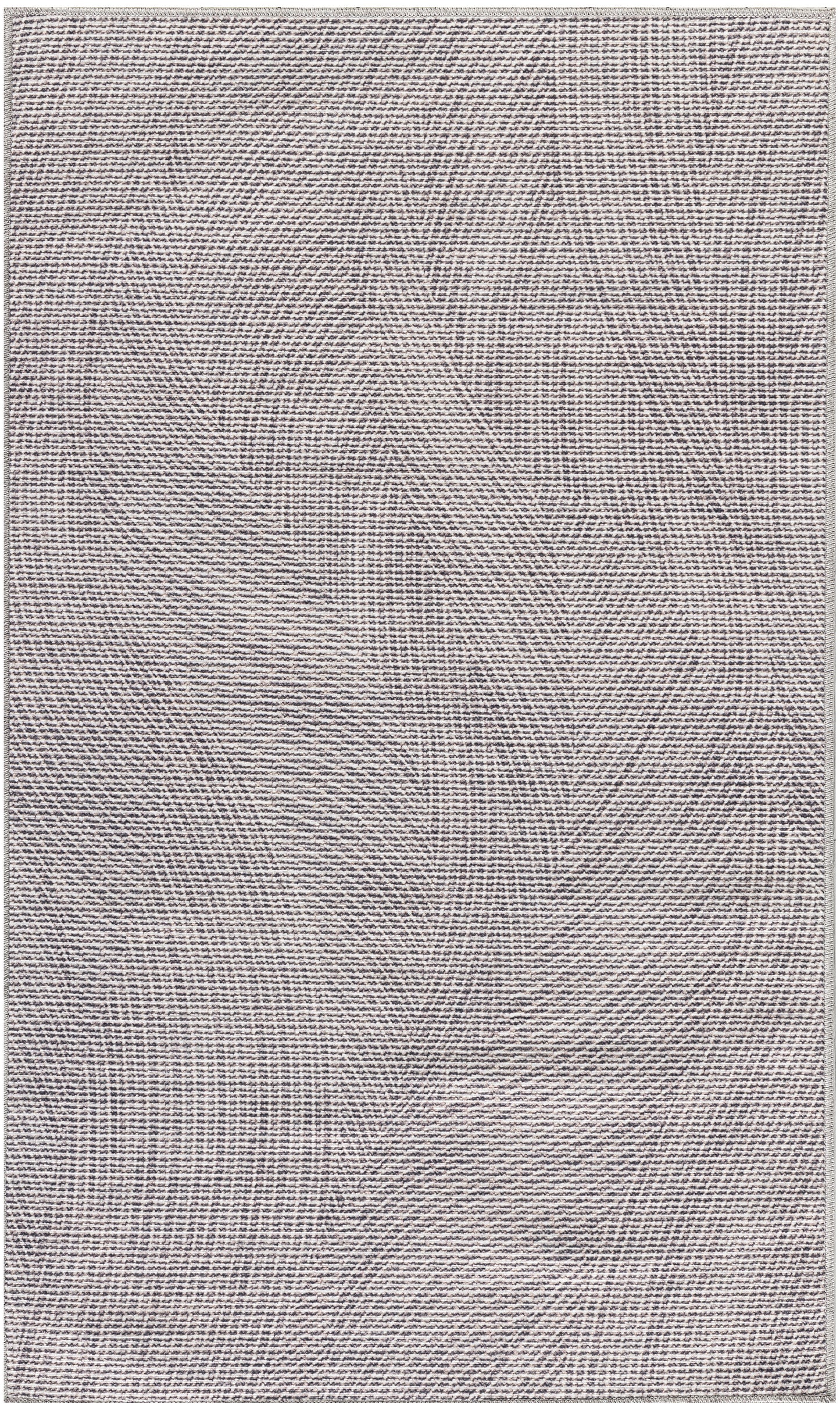 Nourison Nourison Washables 3' x 5' Ivory Grey Modern Indoor Rug
