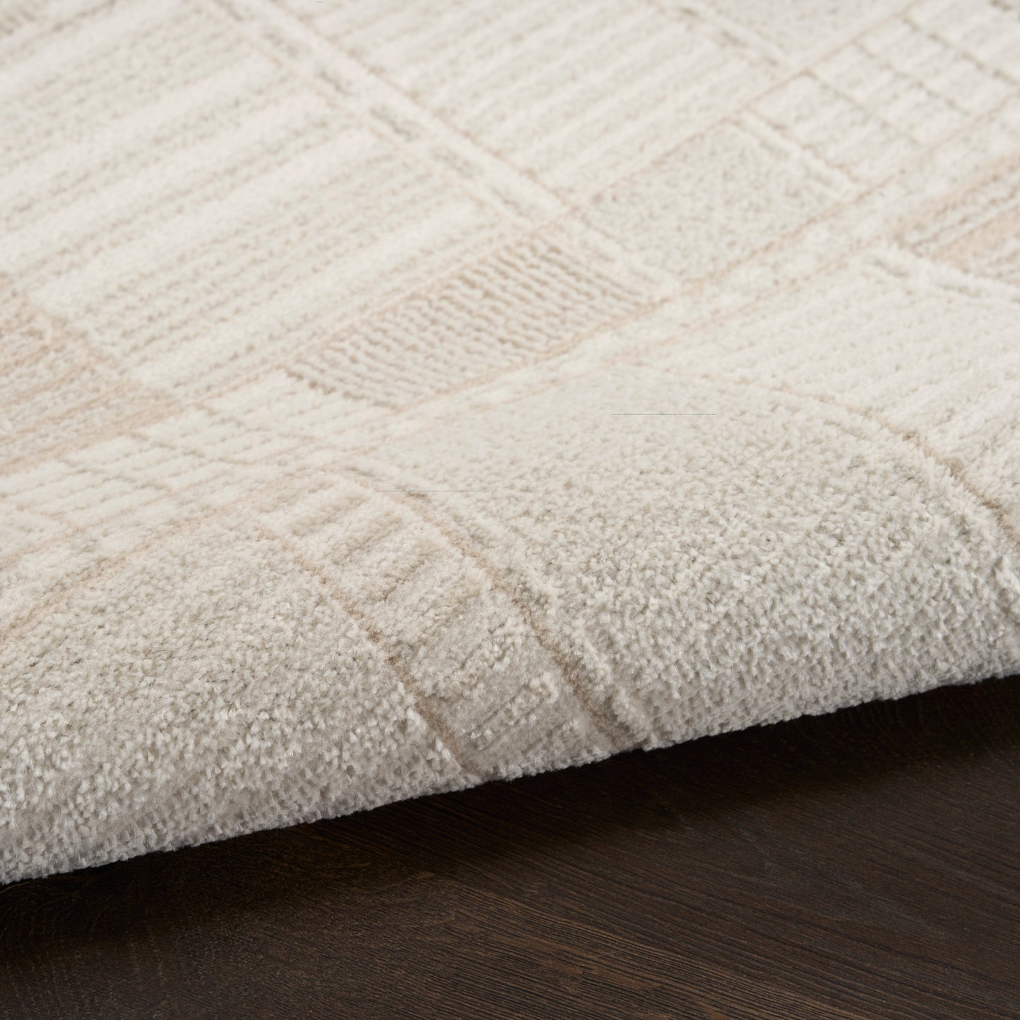 Nourison Nordic 5' x 7' Ivory Beige Modern Indoor Rug