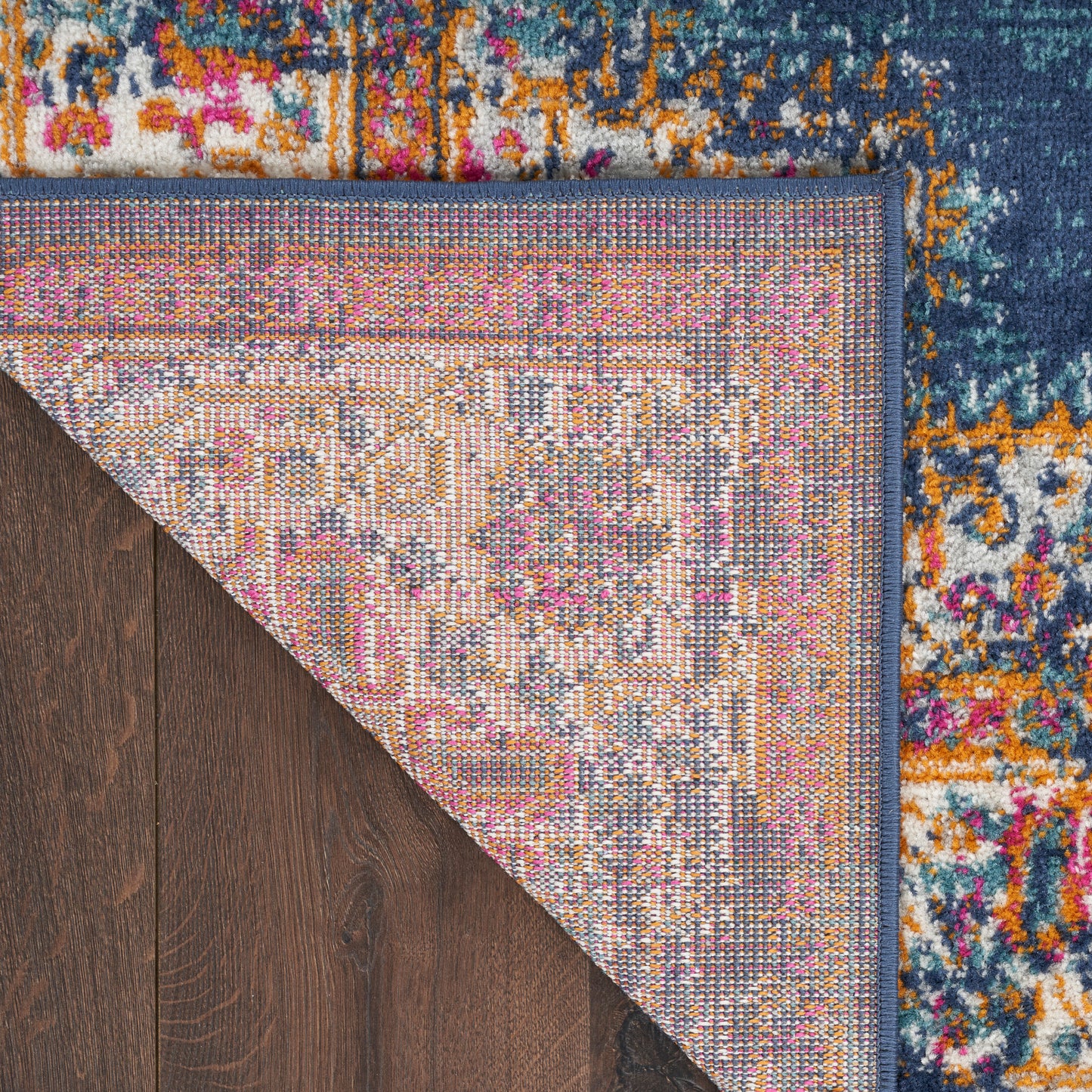 Nourison Passion 2'2" x 10' Navy Vintage Indoor Rug