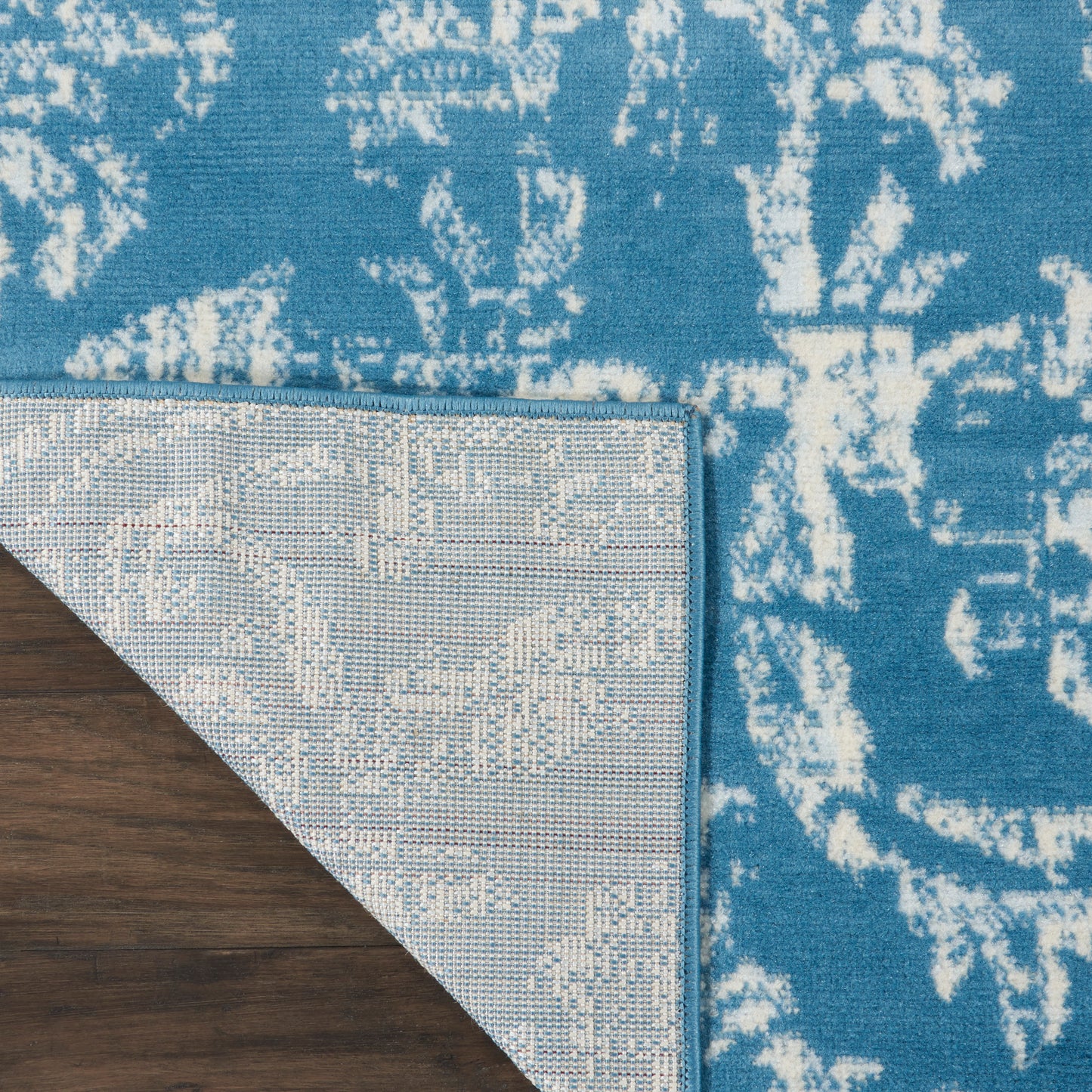 Nourison Jubilant 7'10" x 9'10" Blue Vintage Indoor Rug