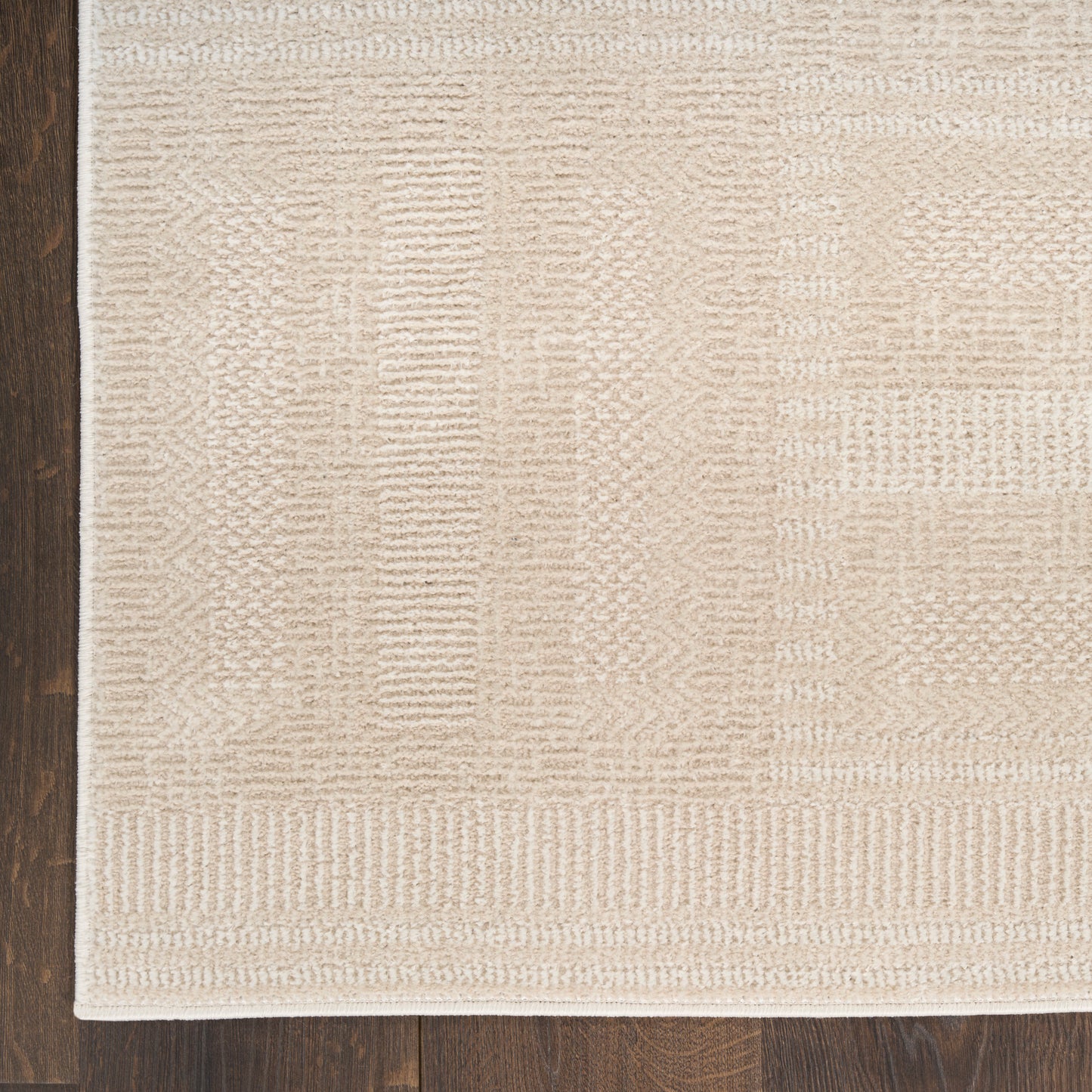 Nourison Nordic 4' x 6' Taupe Modern Indoor Rug
