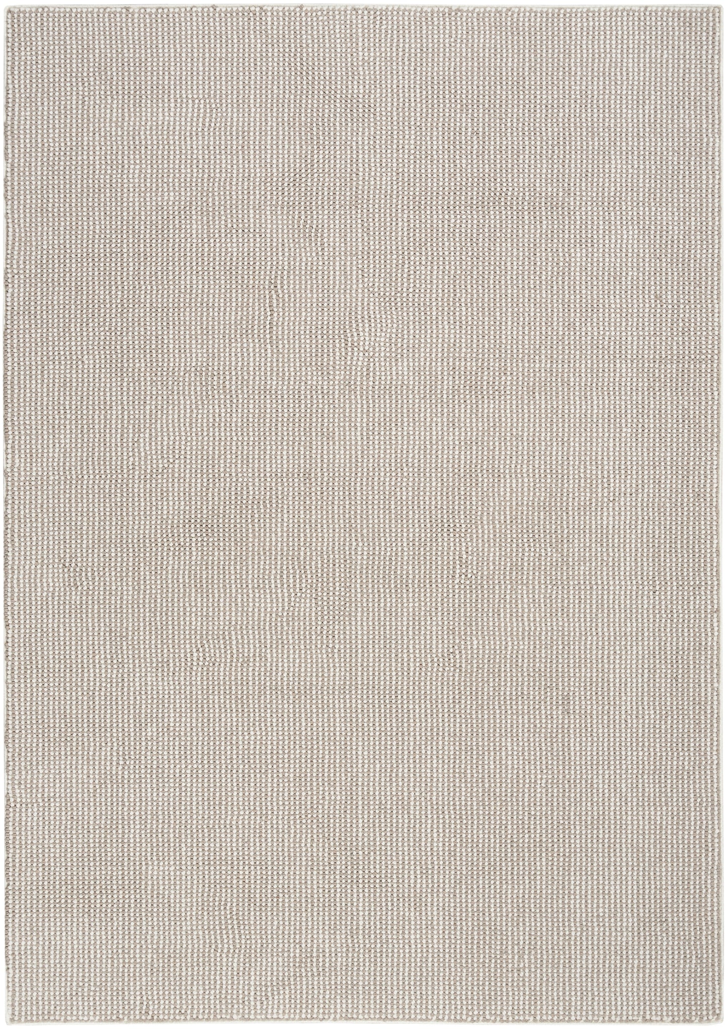 Nourison Natural Texture 7'10" x 9'10" Ivory Mocha Farmhouse Indoor Rug