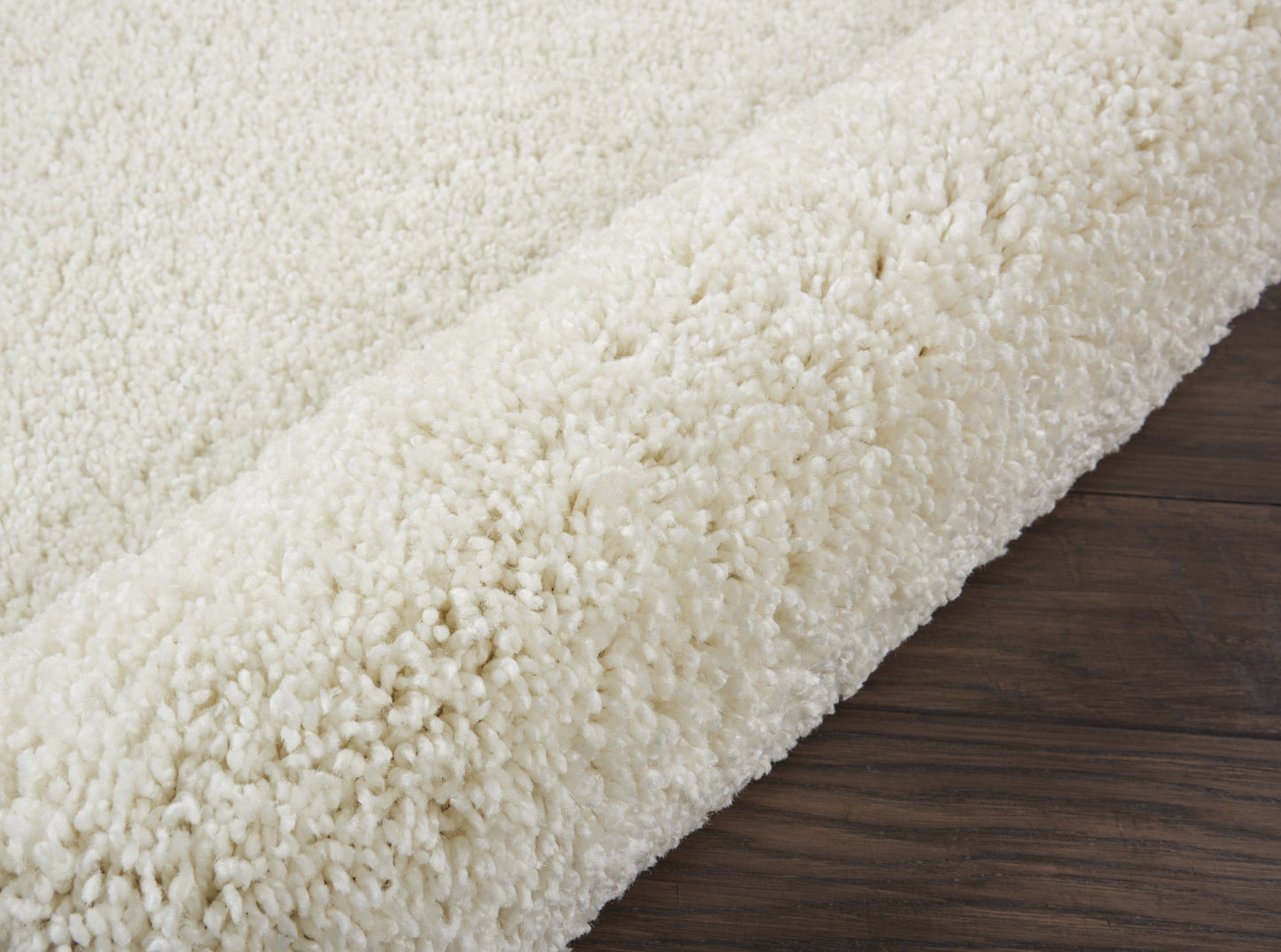 Nourison Malibu Shag 9'10" x 13'2" Ivory Shag Indoor Rug