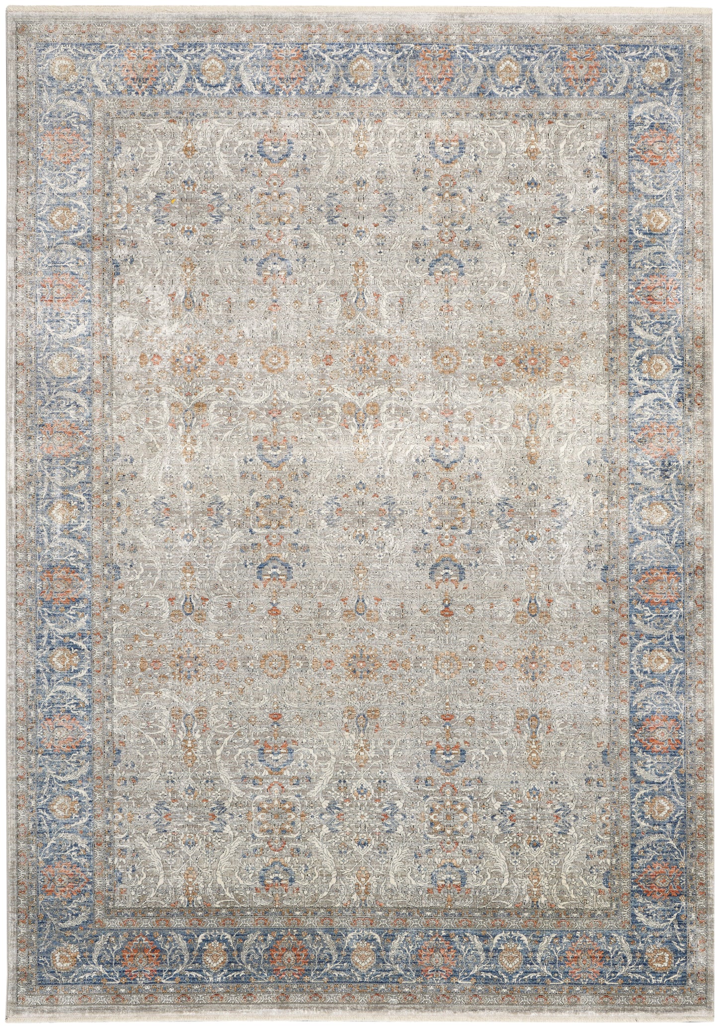 Nourison Starry Nights 9'10" x 12'6" Grey Vintage Indoor Rug