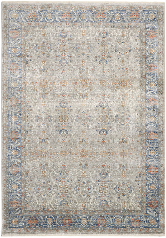 Nourison Starry Nights 9'10" x 12'6" Grey Vintage Indoor Rug