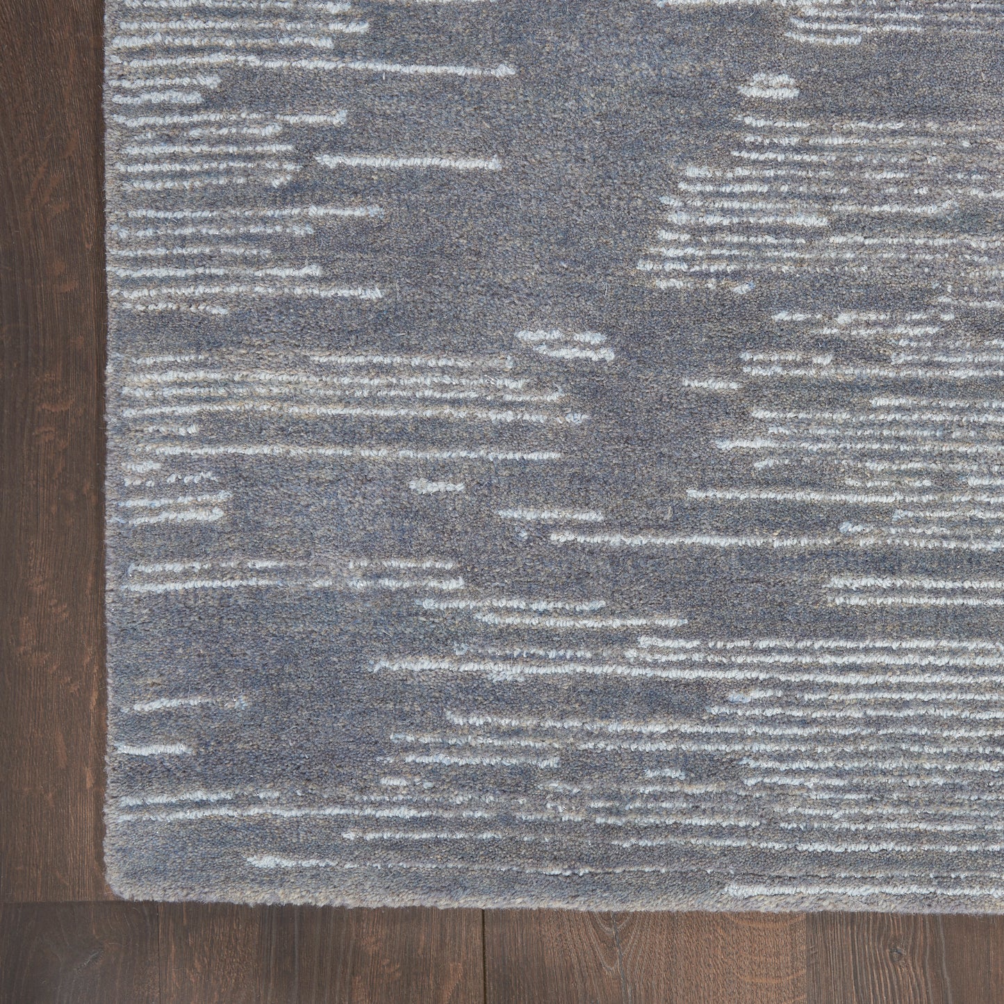 Michael Amini Ma30 Star 7'9" x 9'9" Blue Modern Indoor Rug