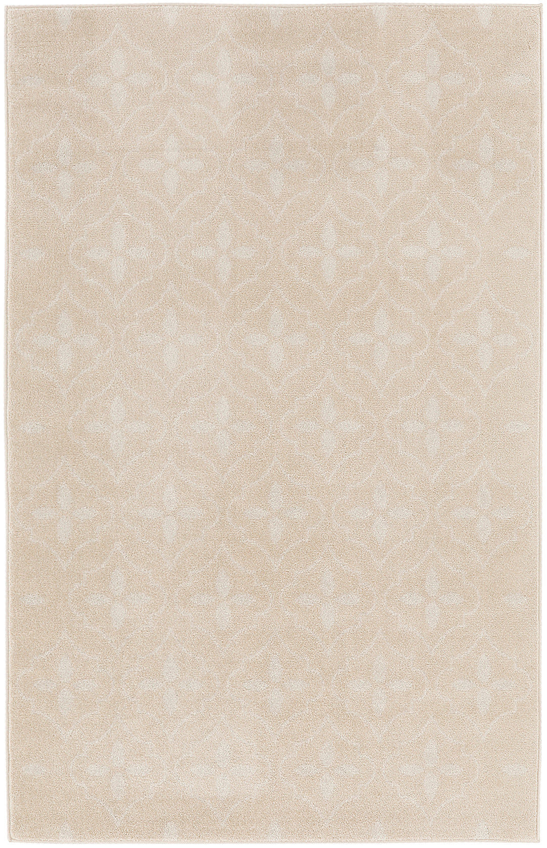 Nourison Nourison Essentials 4' x 6' Ivory Beige Modern Rug