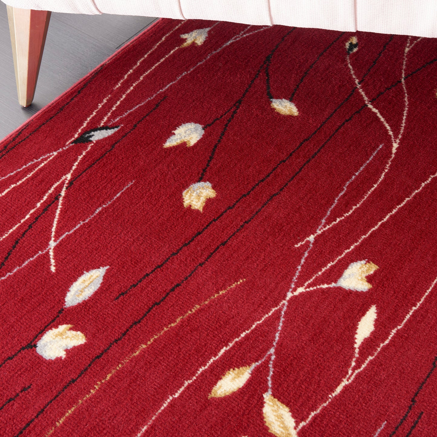 Nourison Grafix 7'10" x 9'10" Red Contemporary Indoor Rug