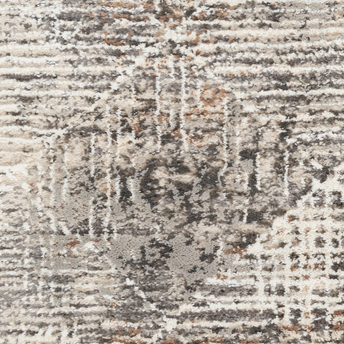 Nourison Sustainable Trends 7'10" x 9'10" Ivory Multicolor Modern Indoor Rug