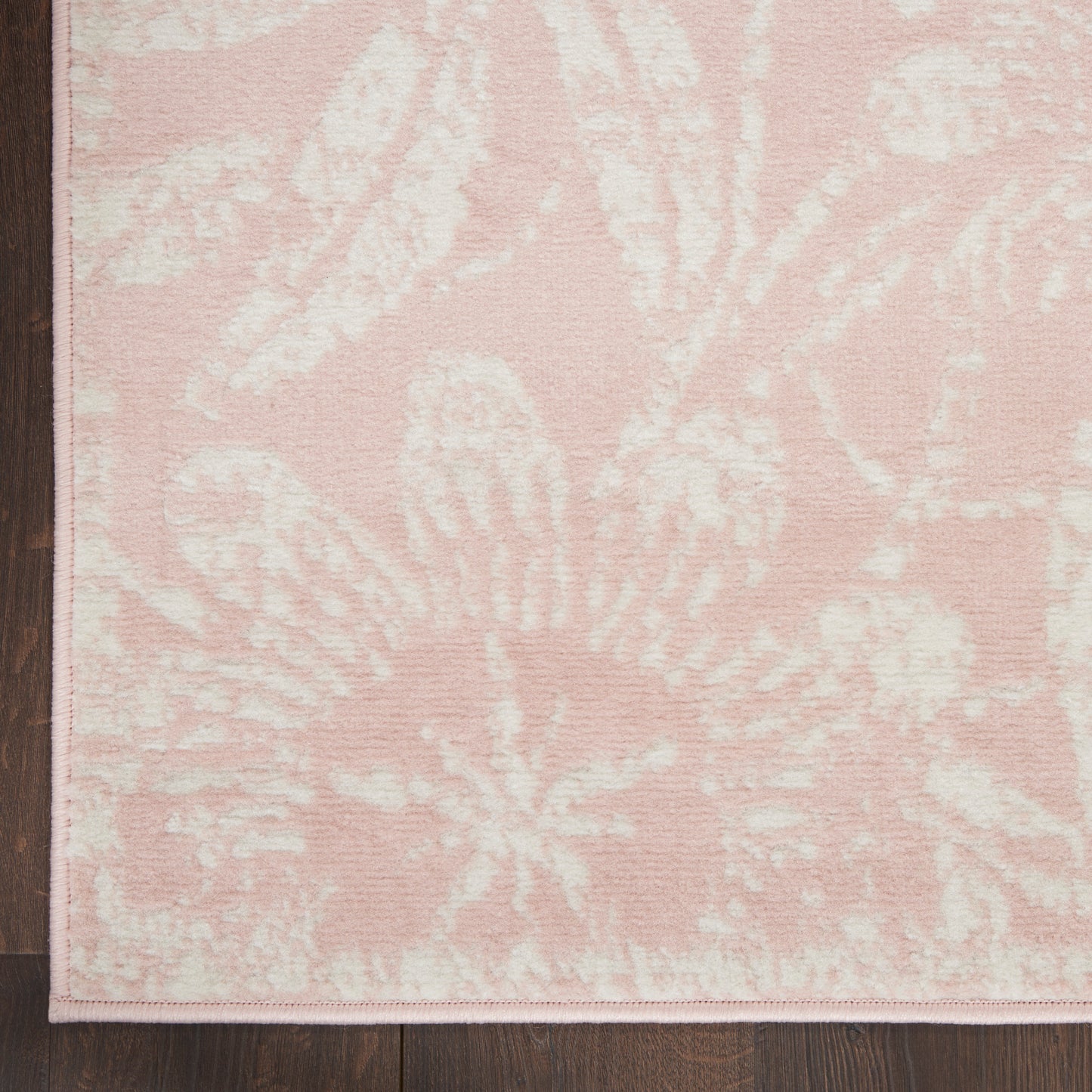 Nourison Whimsicle 3' x 5' Pink Farmhouse Indoor Rug