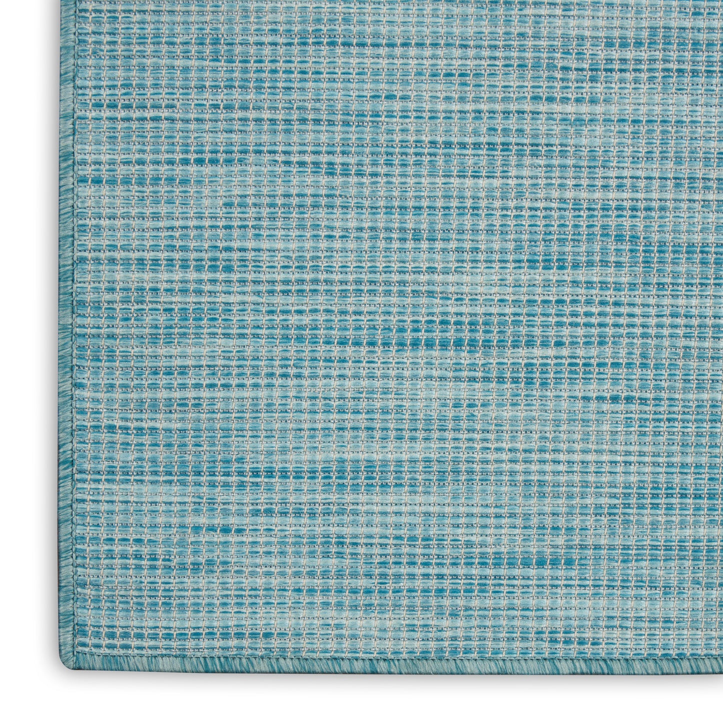 Nourison Positano 4' x 6' Aqua Modern Rug