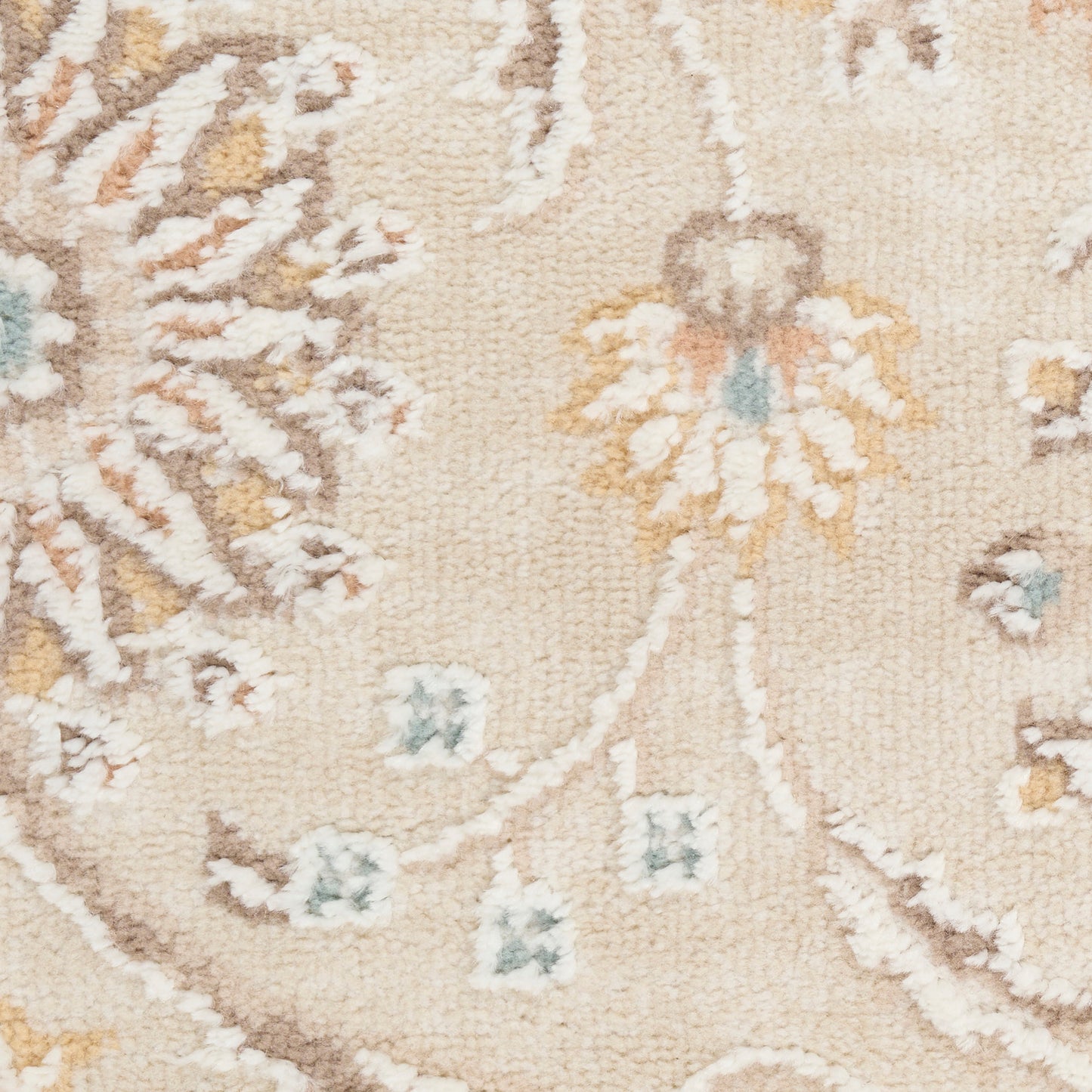 Nourison Isla 7'10" x 9'10" Ivory Vintage Indoor Rug